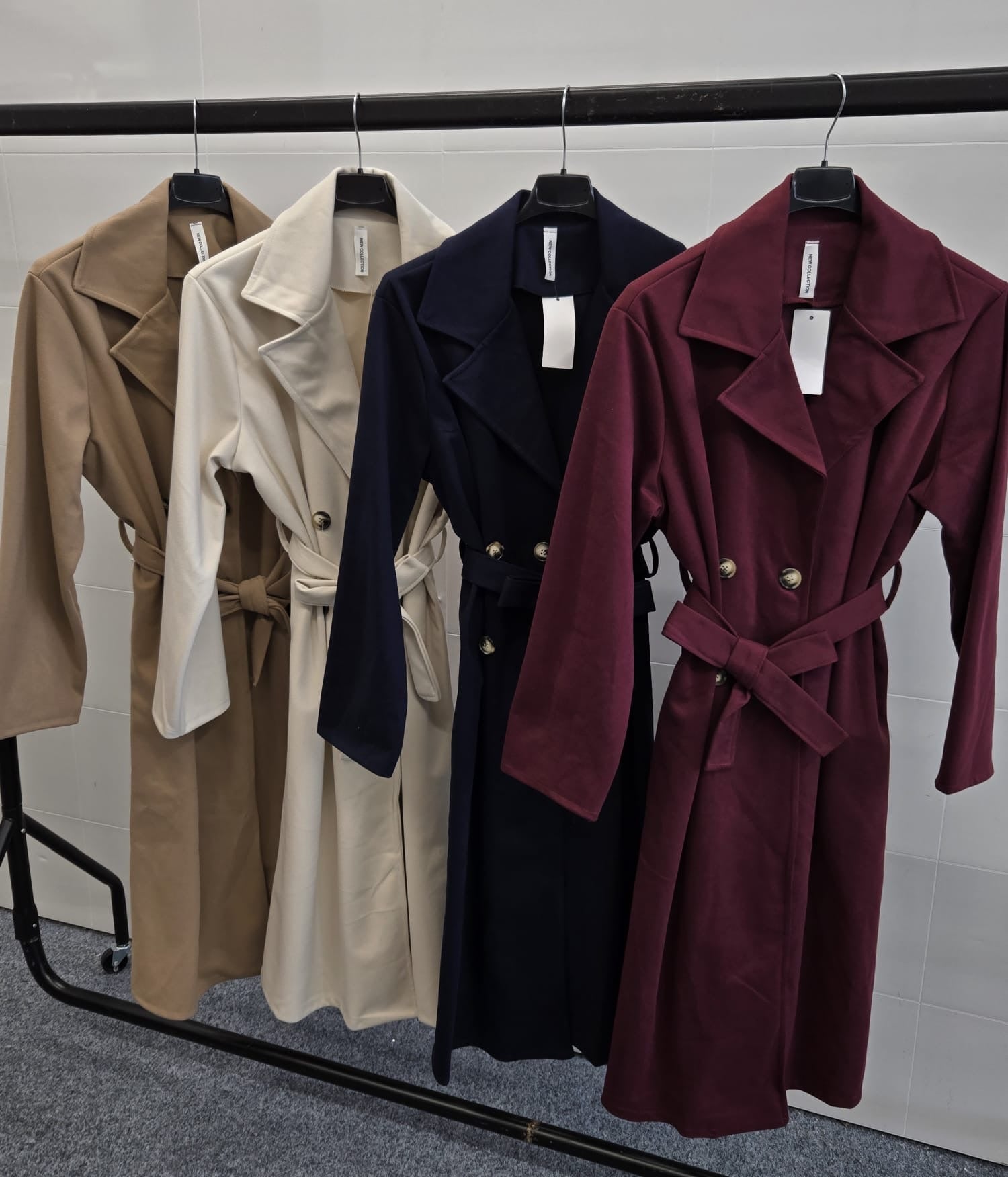 Ladies woman’s trench coats Mac’s (4 colours)