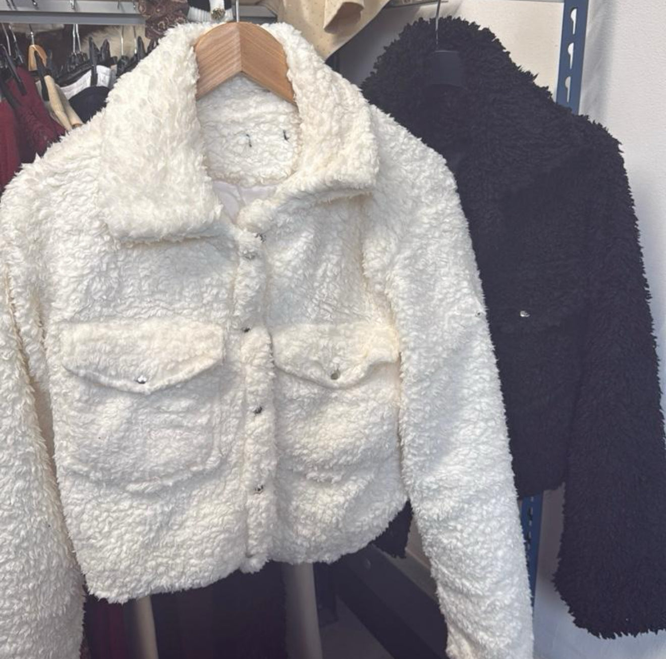 Ladies woman’s teddy bear jackets (2 colours)