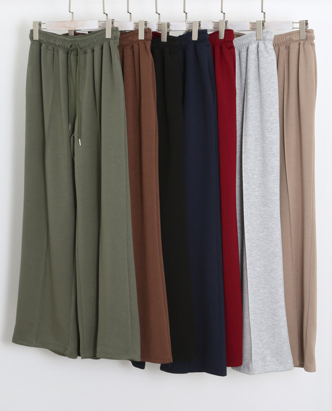 Our ebony flared tie pants