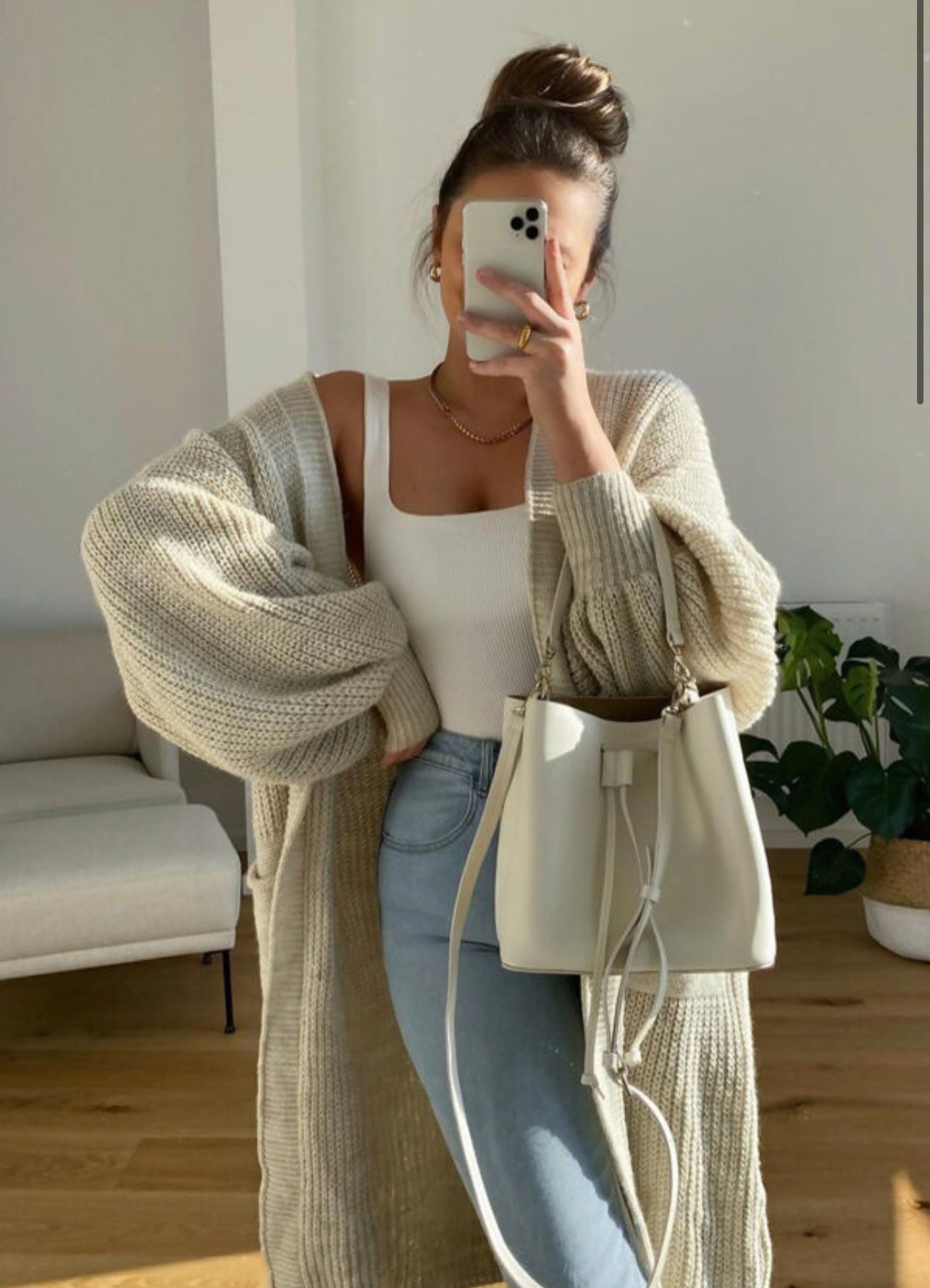 Our Koko balloon sleeve chunky longline cardigans (10 colours)