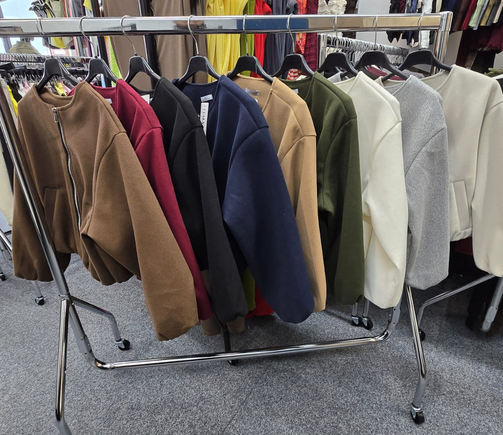 Ladies fleece jackets (10 colours) one size (8-14) and (plus size 16-22)