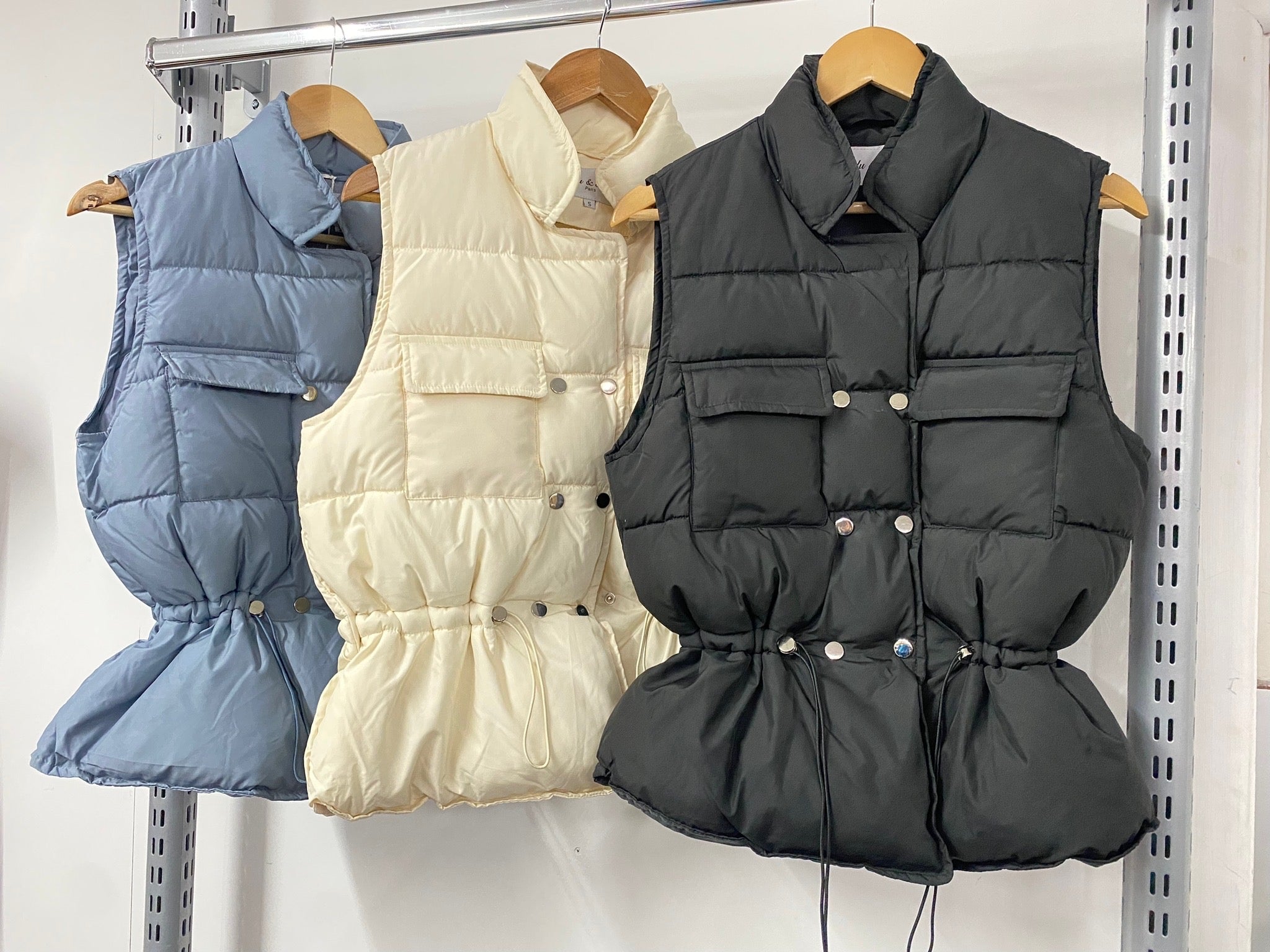 Our Harmony winter Gilets/ jacket toggle coats (10 colours)