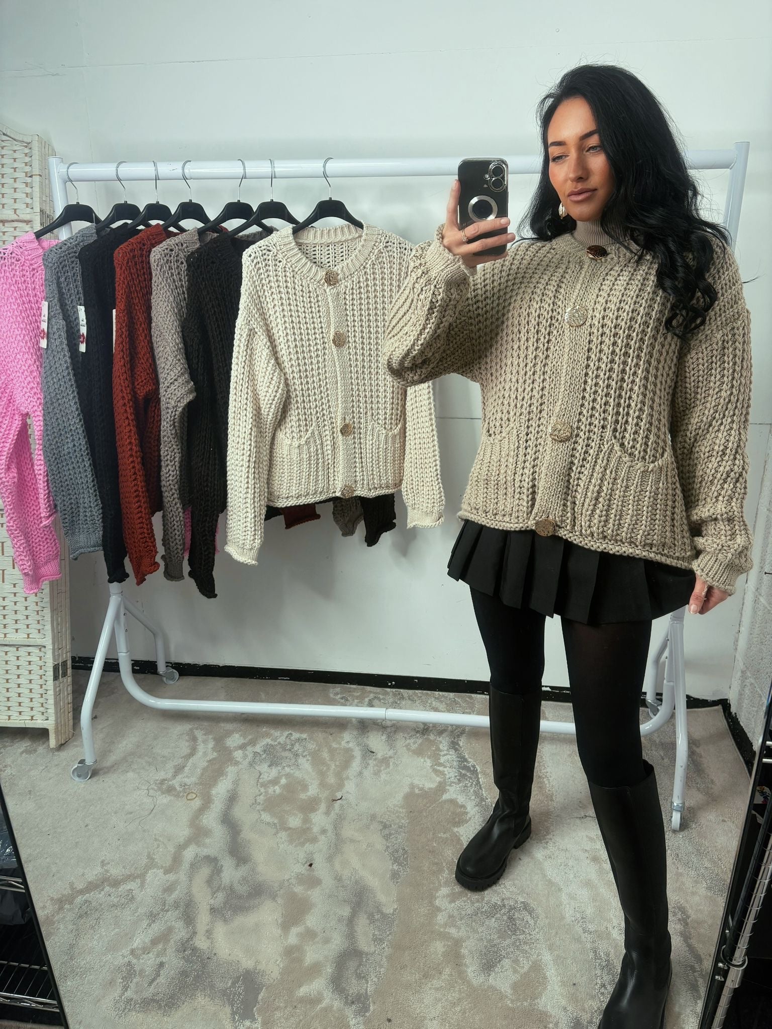 woman’s knitted cardigans (7 colours )