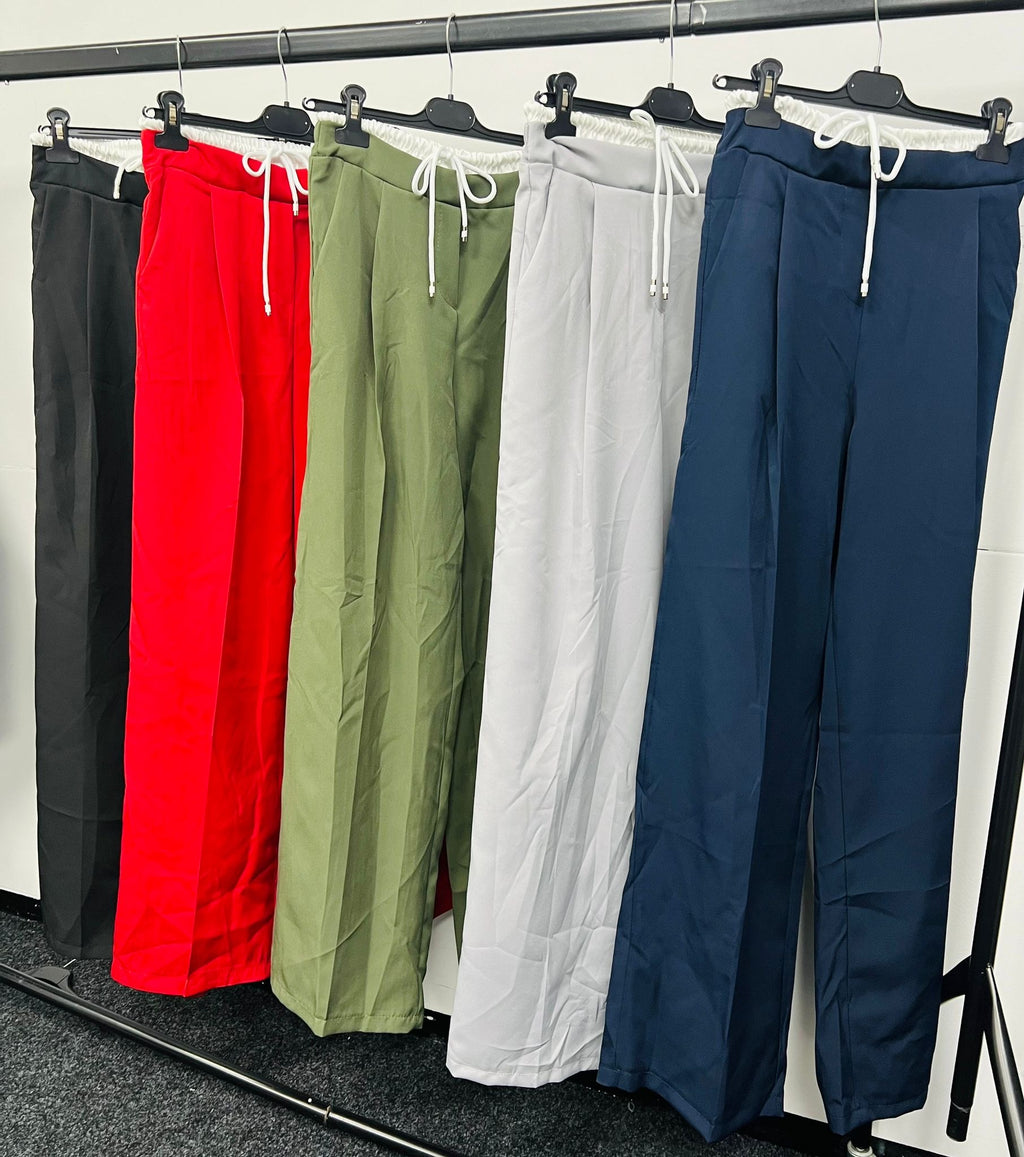 Our Zoe tie pants trousers