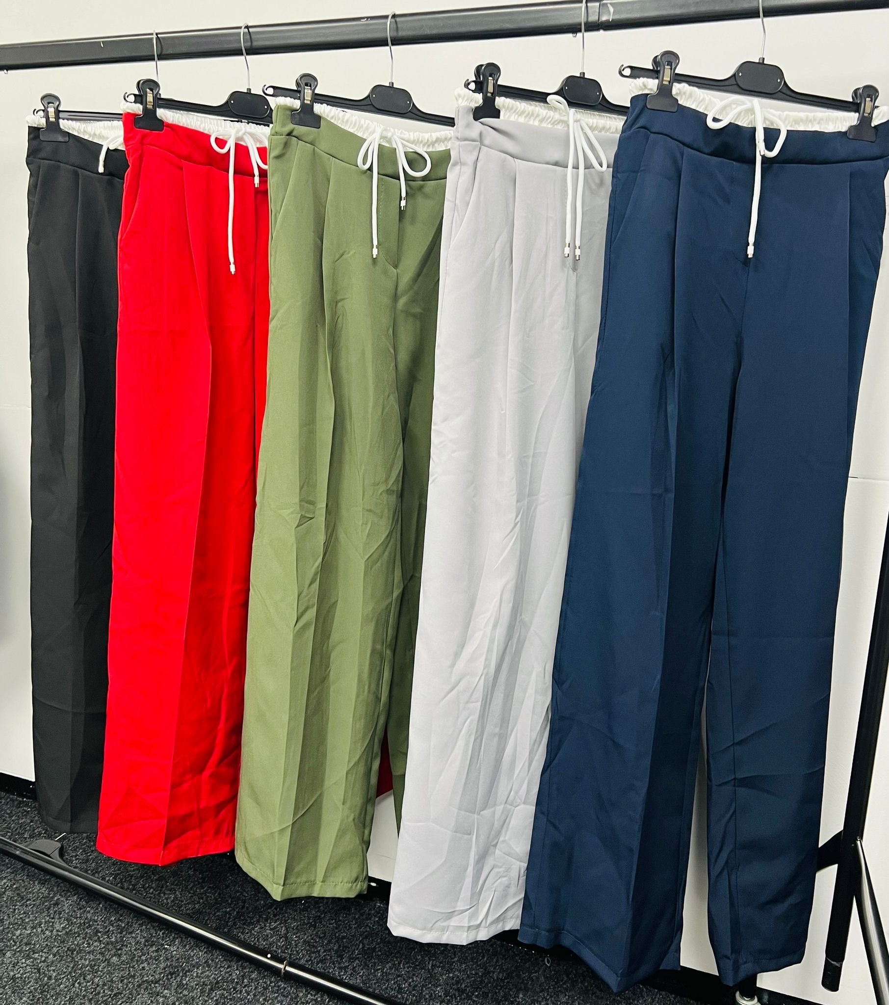 Our Zoe tie pants trousers