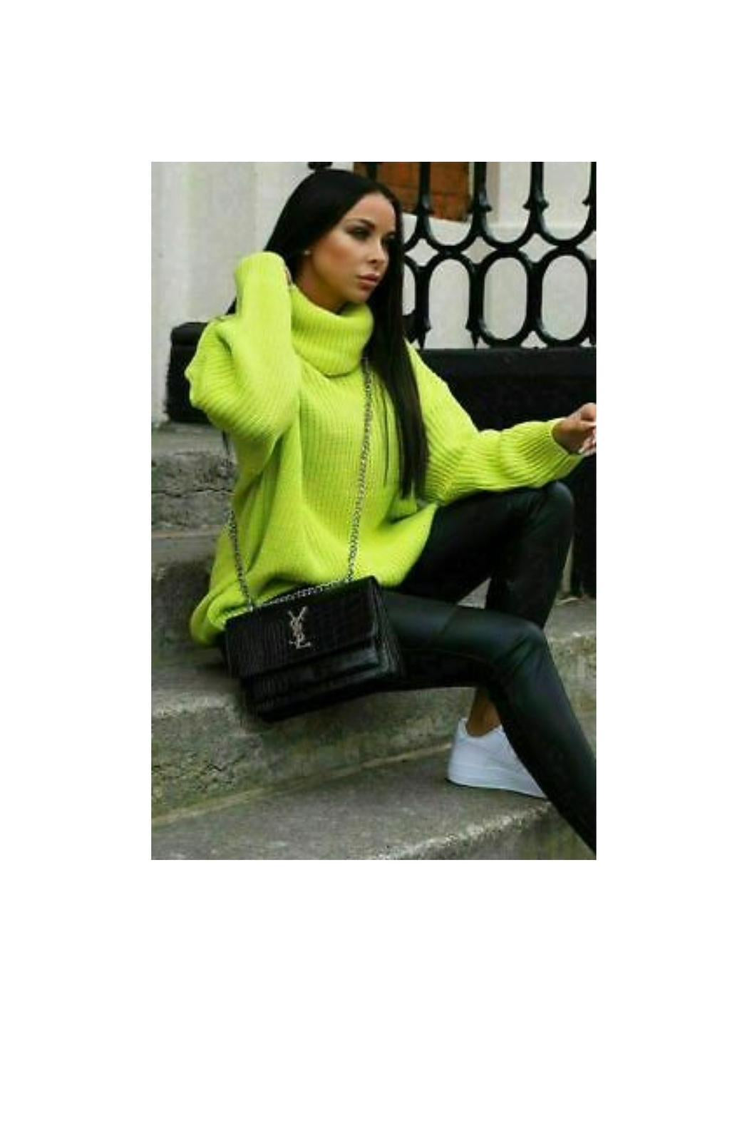 Our Ellie roll neck knitted jumper
