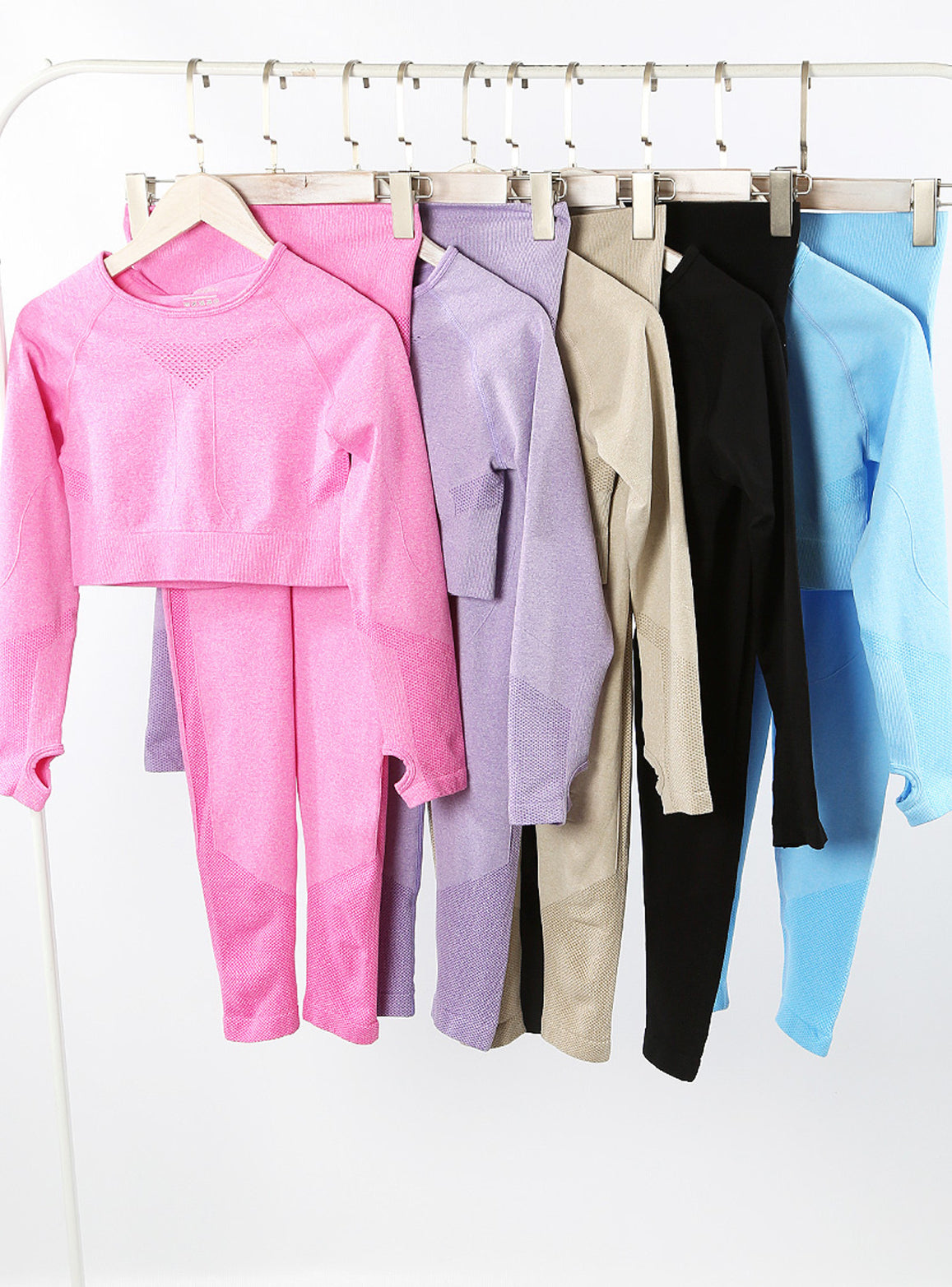 Our Sammy cut out back gym workout sets (3 colours)