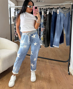 Our soft denim basic joggers (5 styles)