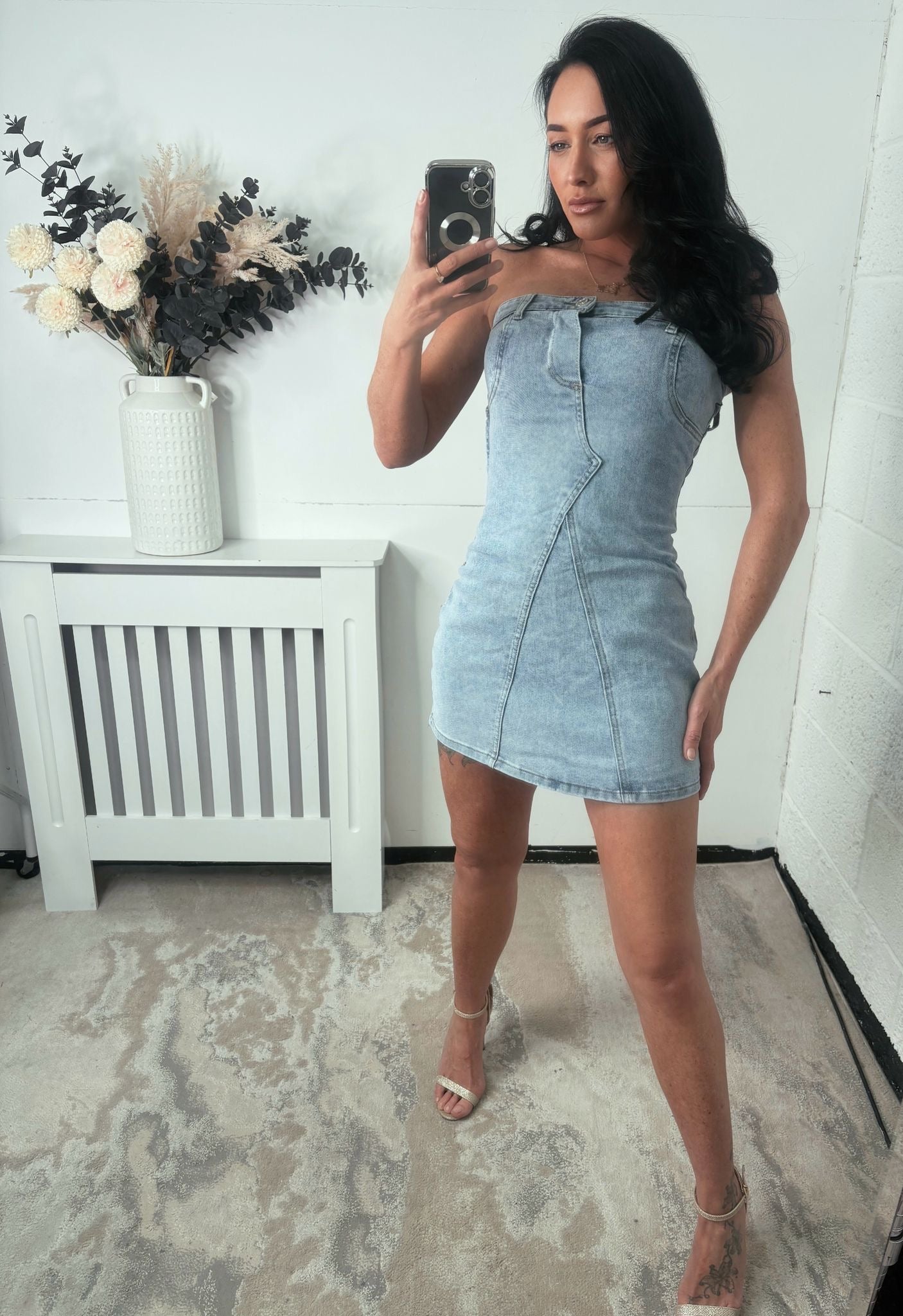 Our Sammy denim dress