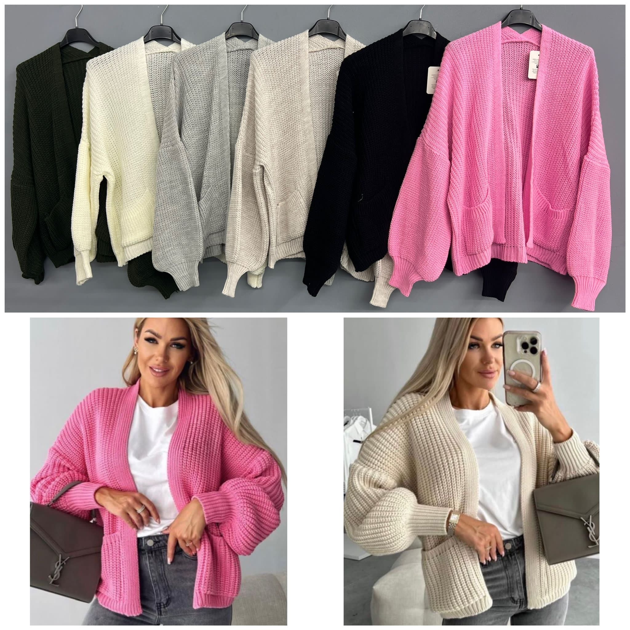Our Lucie knitted cardigans (12 colours)