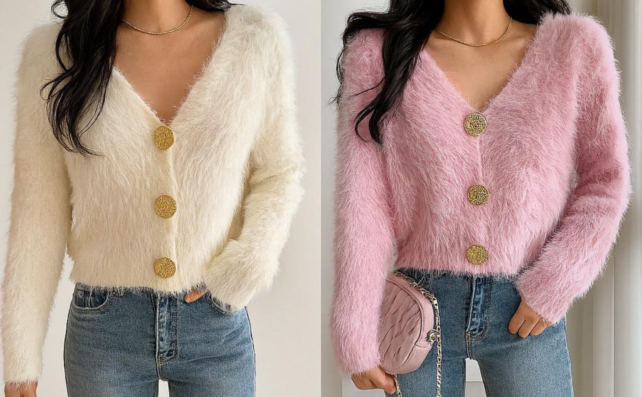 Our Sophia fluffy cardigans (4 colours)