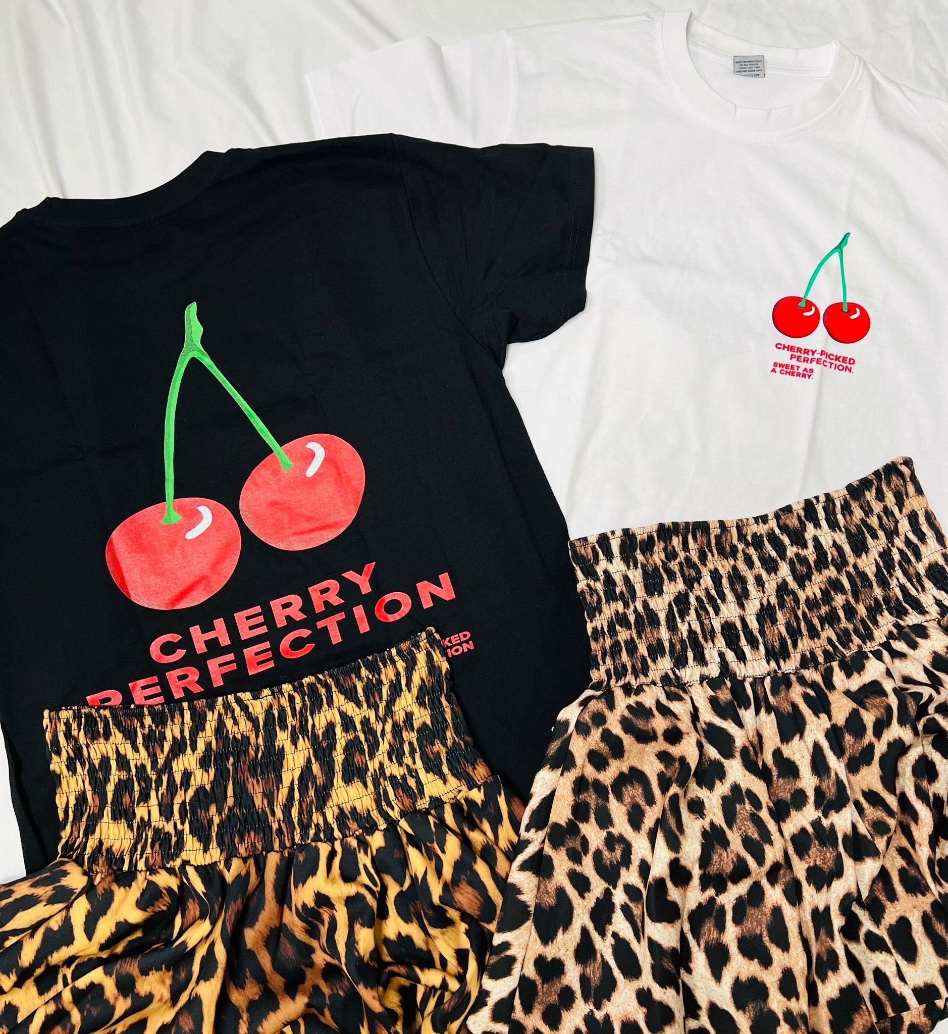 Our cherry perfection oversized T-shirts (2 colours)