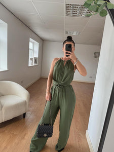Ladies Isla tie jumpsuit (4 colours)