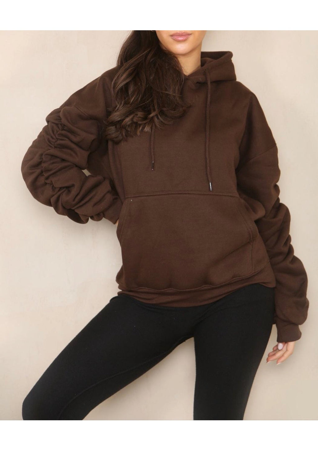 Our Georgie ruched sleeve hoodies (12 new colours)