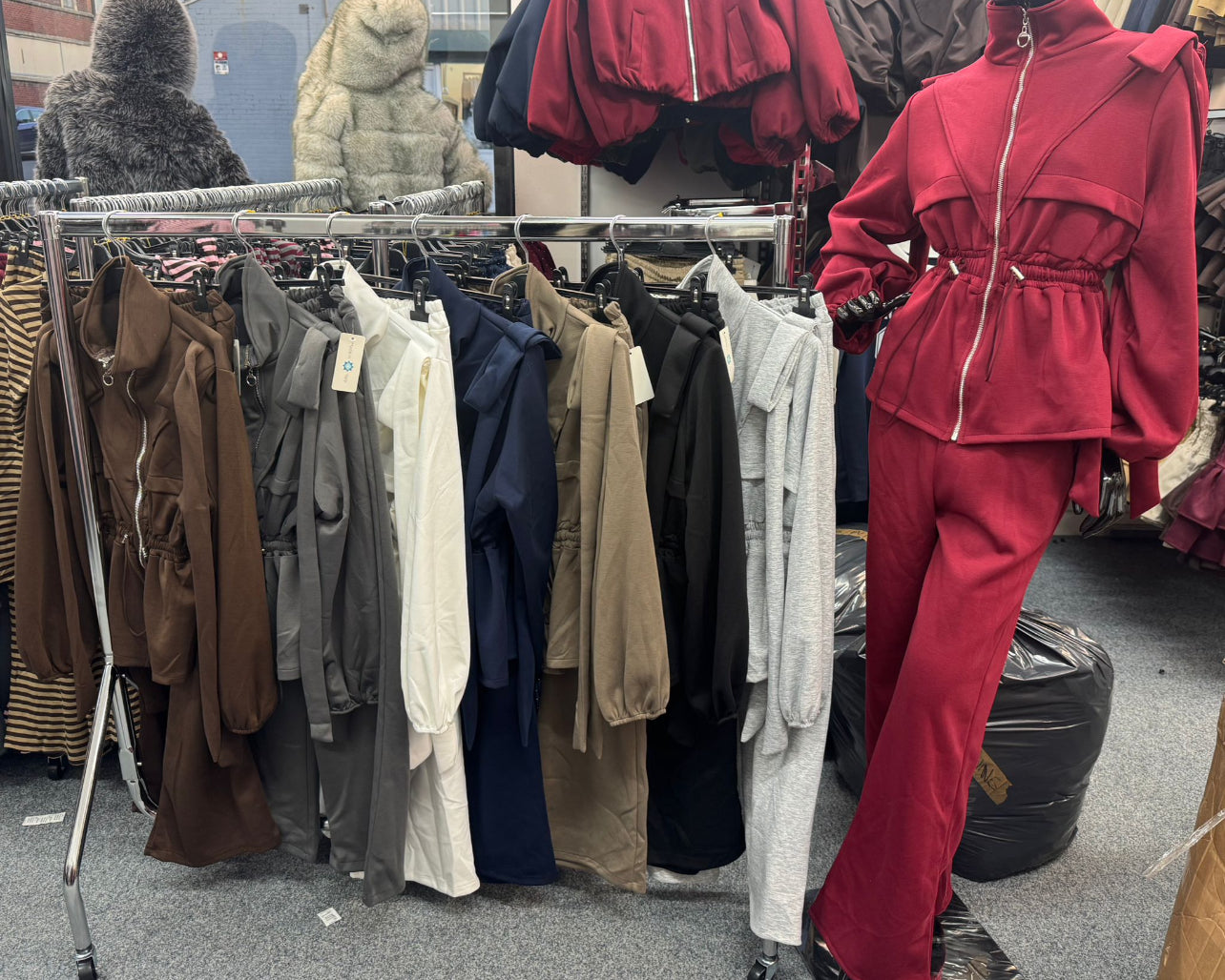 Ladies woman’s bow loungewear sets (6 colours)