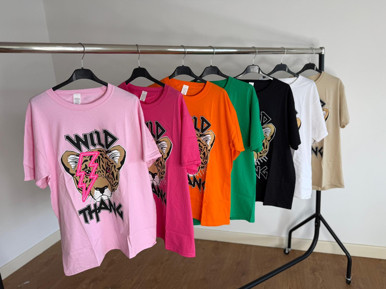 Ladies woman’s wild oversized tshirt (6 colours)