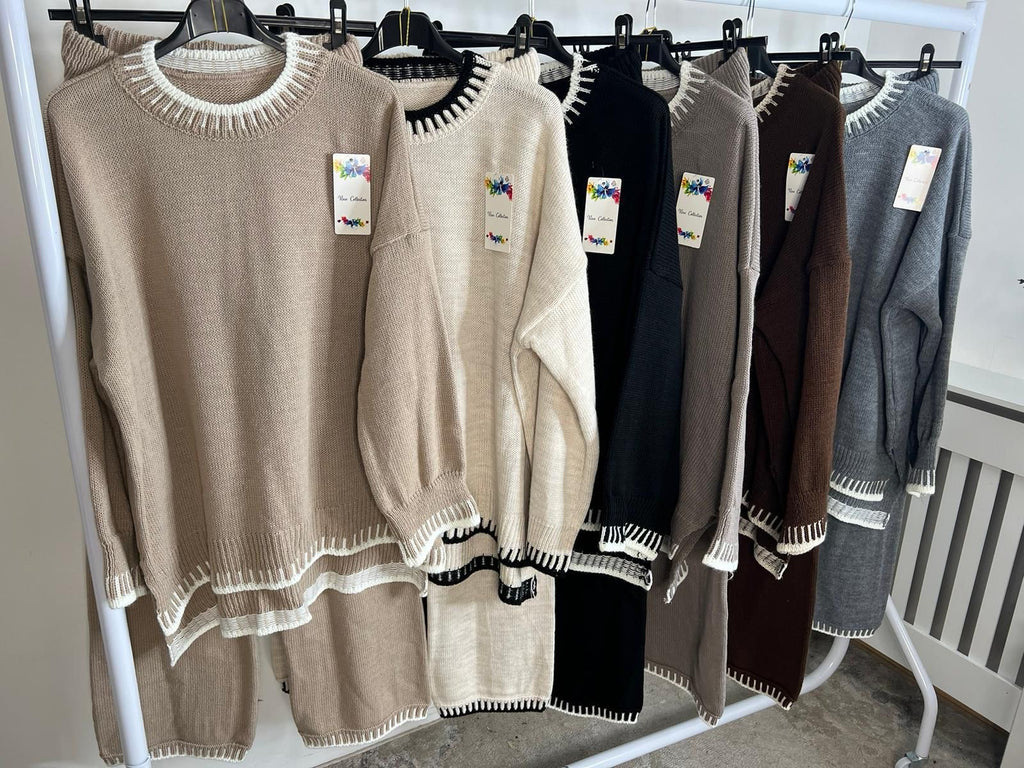 Our Tasha knit loungewear (6 colours)
