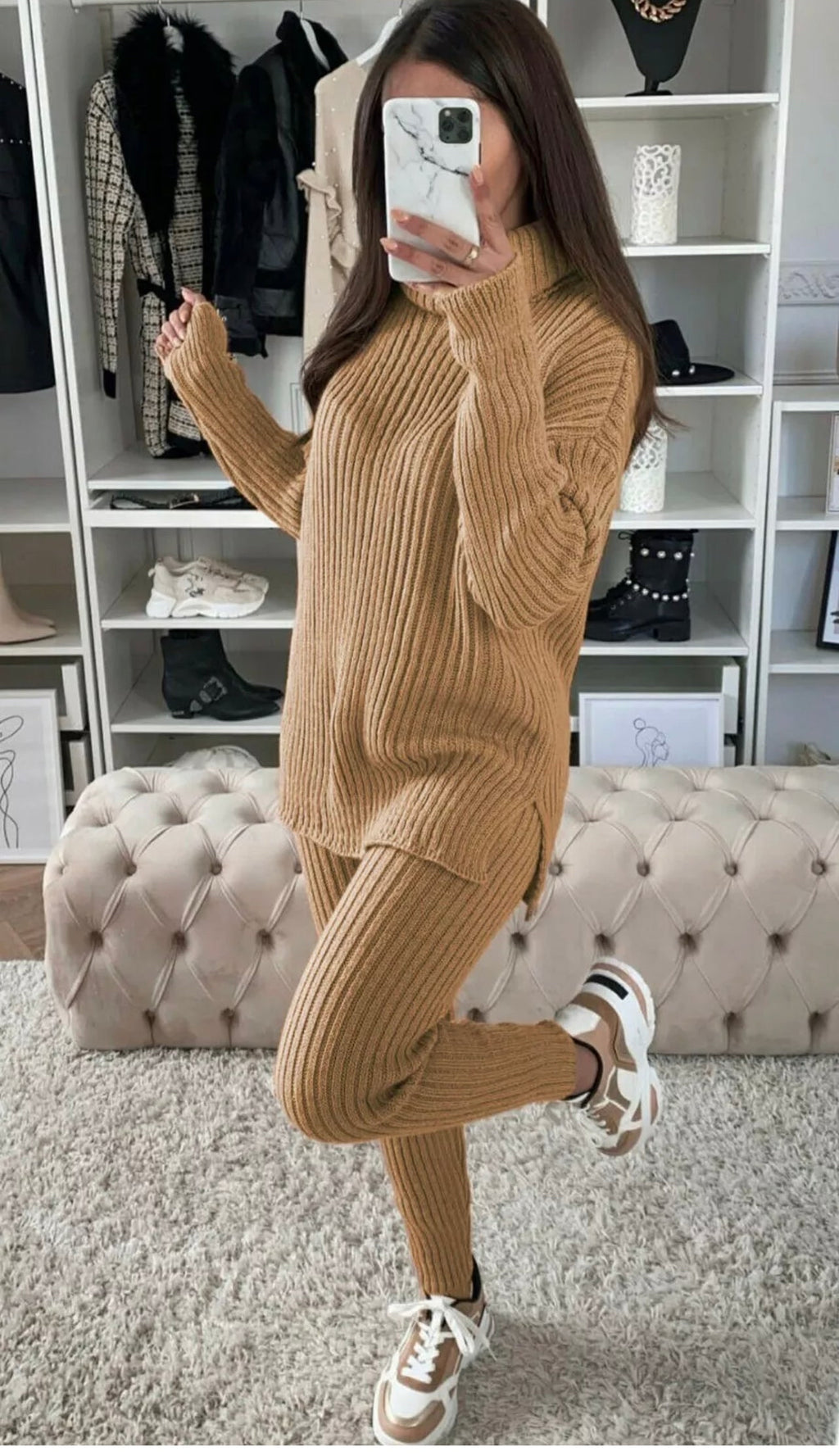 Our Ava chunky knit Loungewear (6 colours)