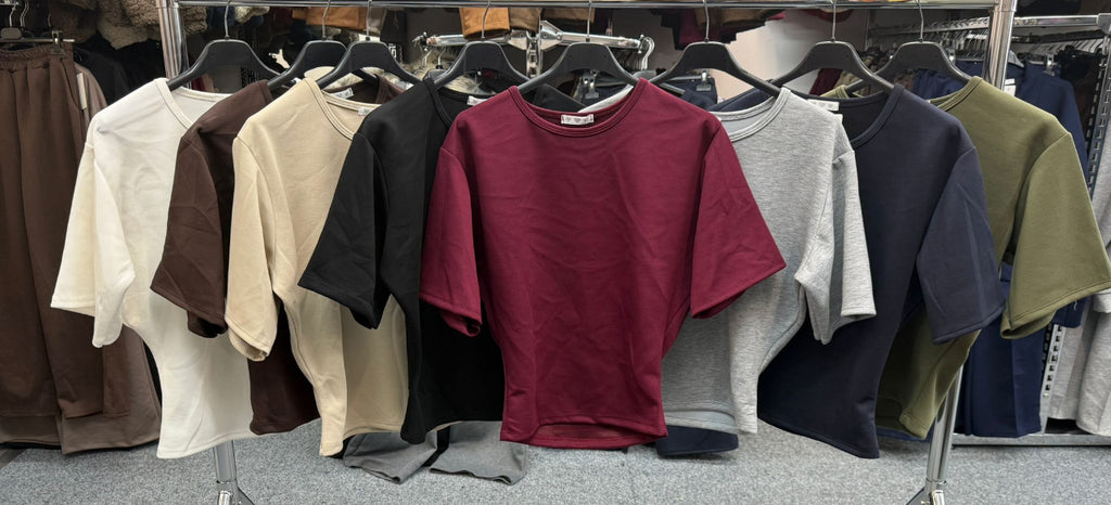 Ladies woman’s sinch in waist T-shirts (6 colours)