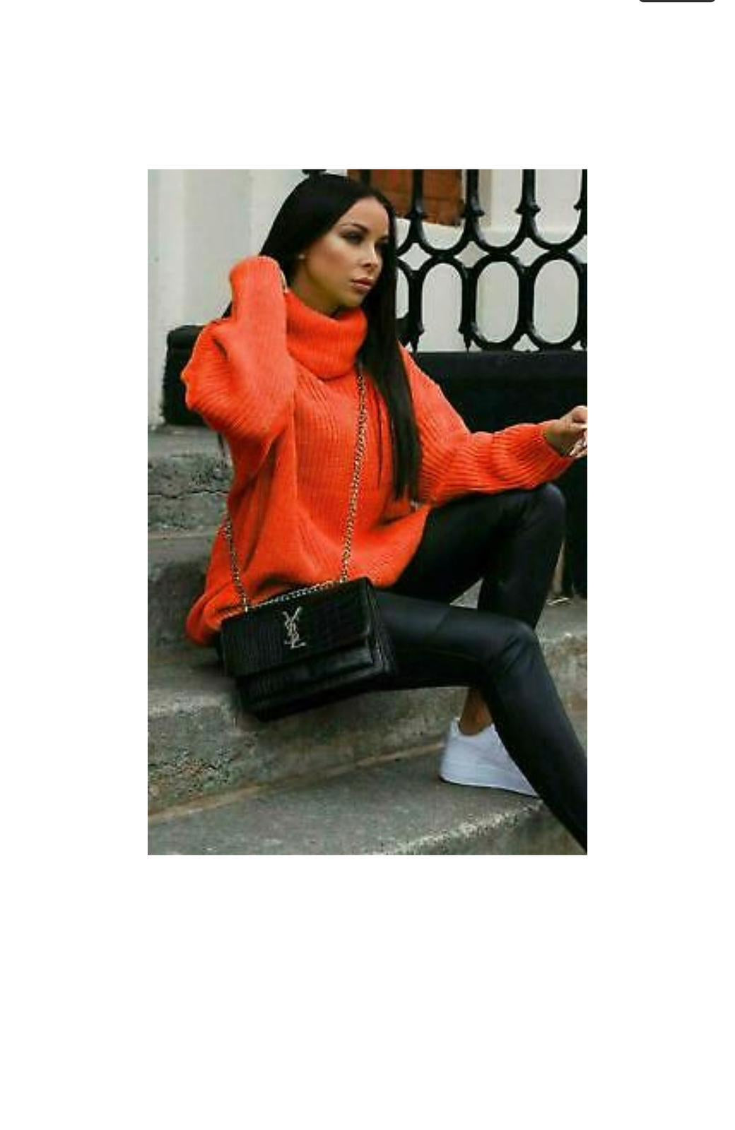 Our Ellie roll neck knitted jumper