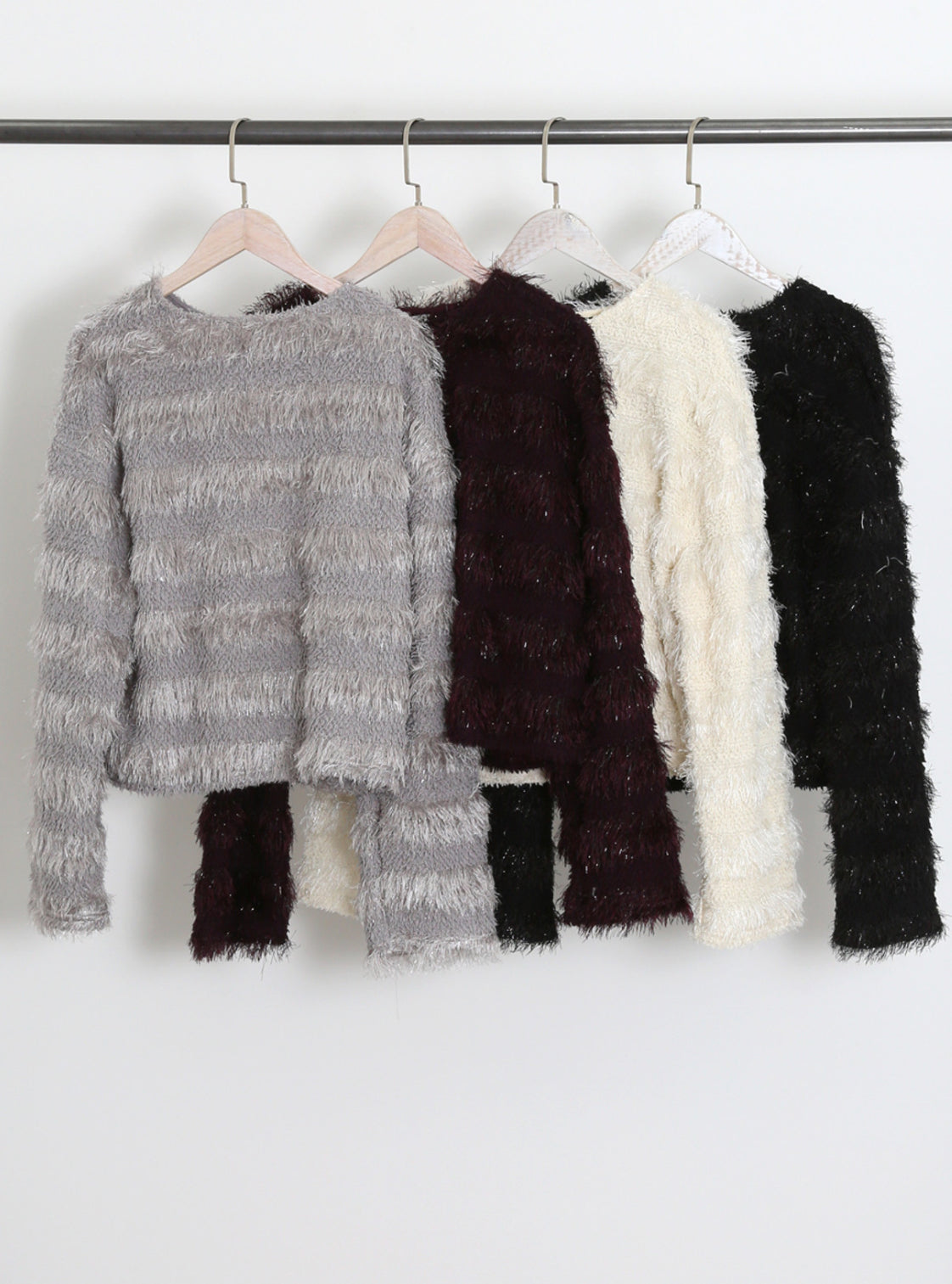 Our Sadie glitter mohair ruffle jumpers (4 colours)