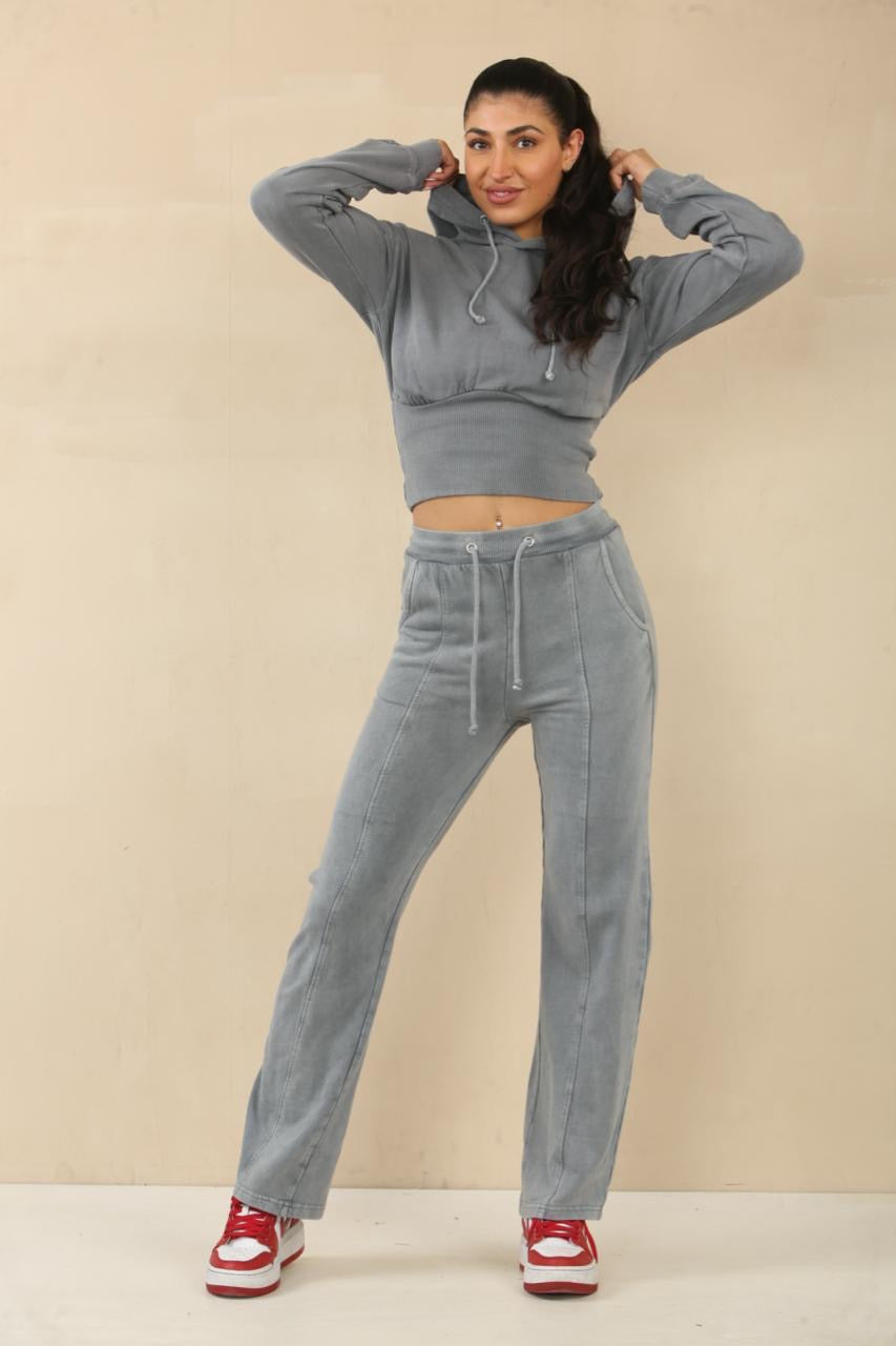 Our dove grey  corset loungewear