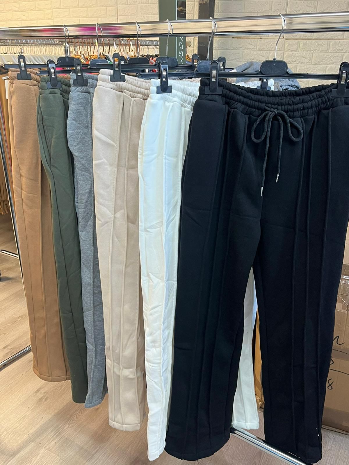 Ladies pleat lined pants (5 colours)