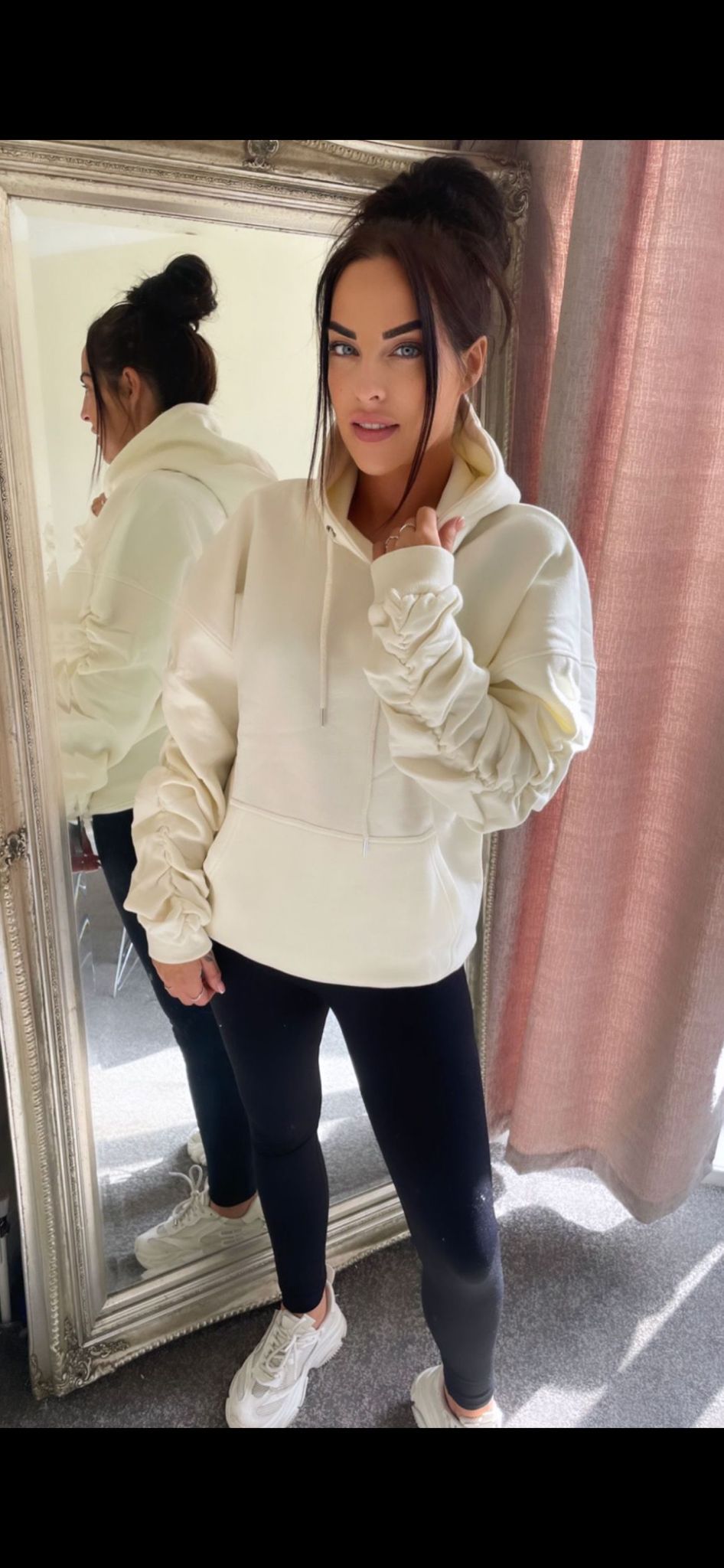 Our Georgie ruched sleeve hoodies (12 new colours)