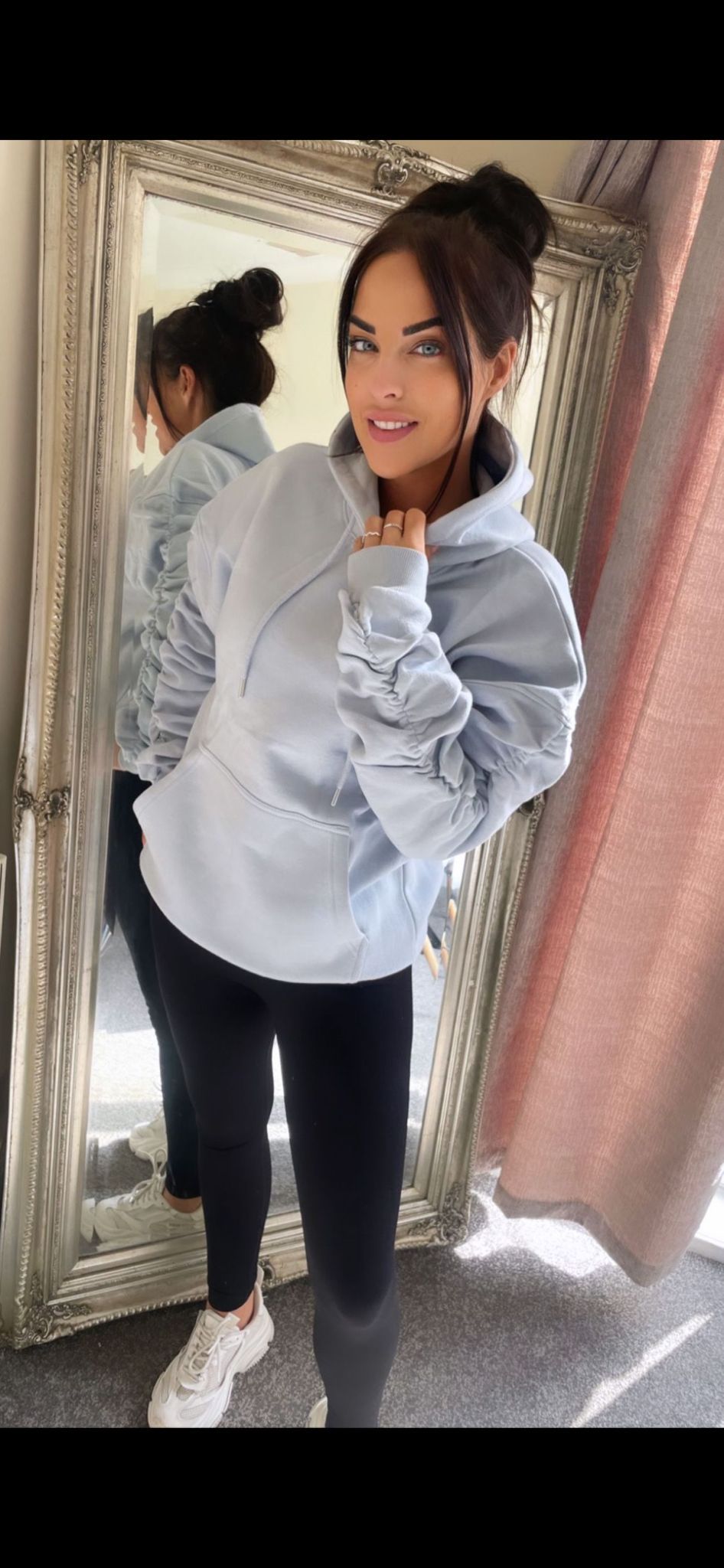 Our Georgie ruched sleeve hoodies (12 new colours)