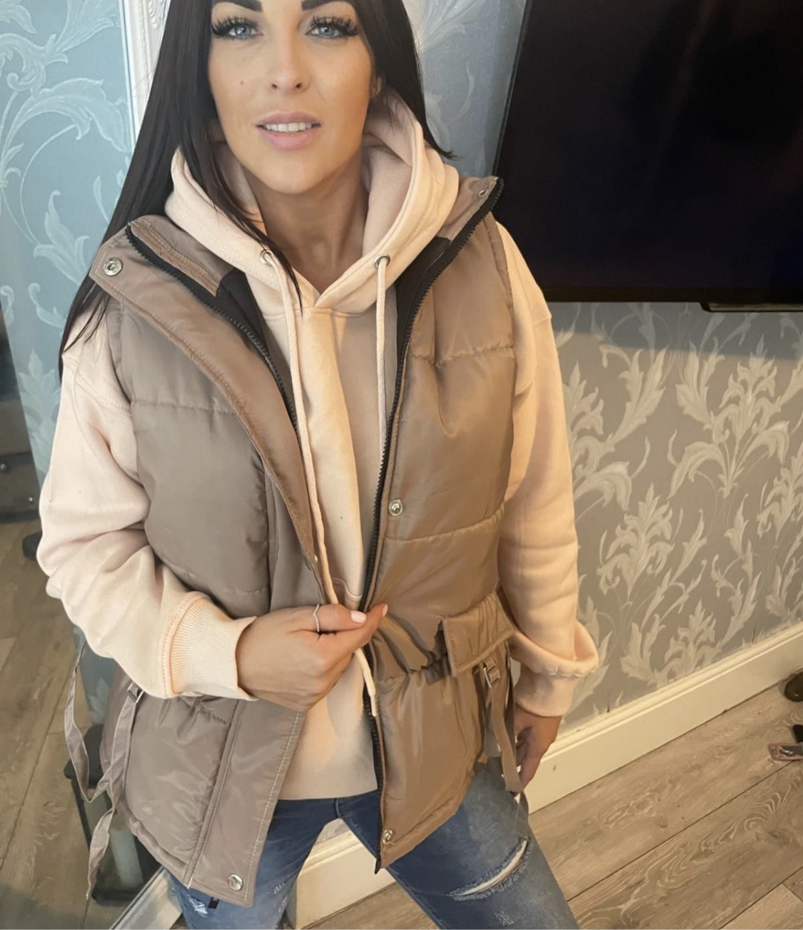Our Lola belted padded gilets (5 colours)