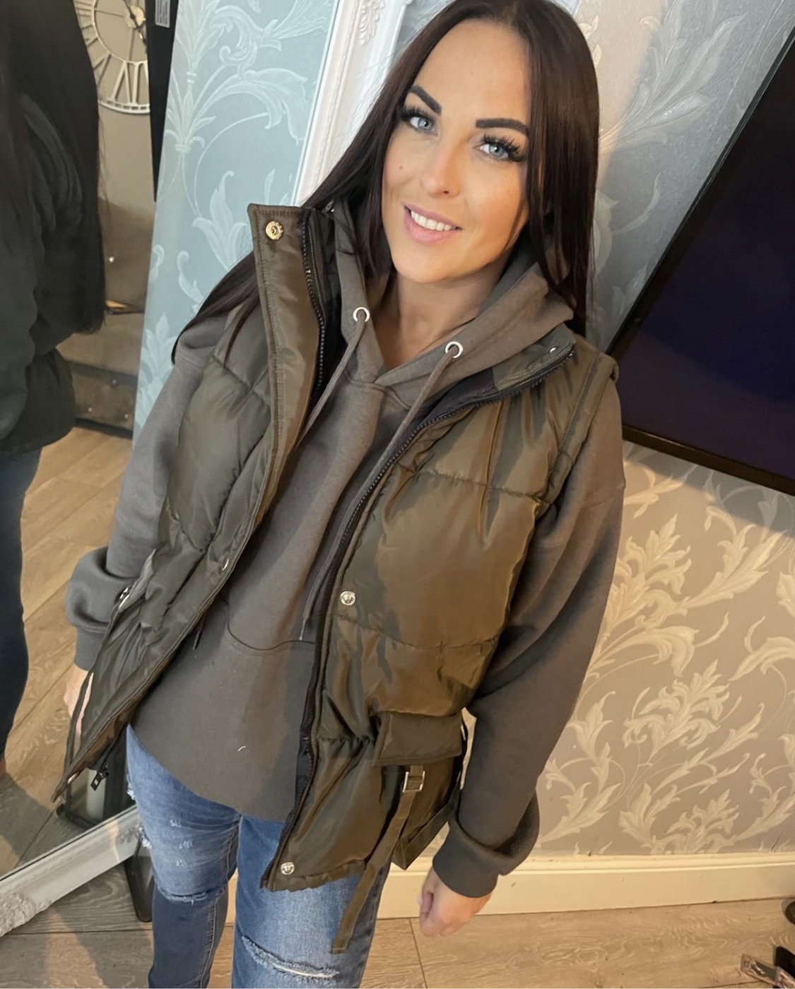 Our Lola belted padded gilets (5 colours)