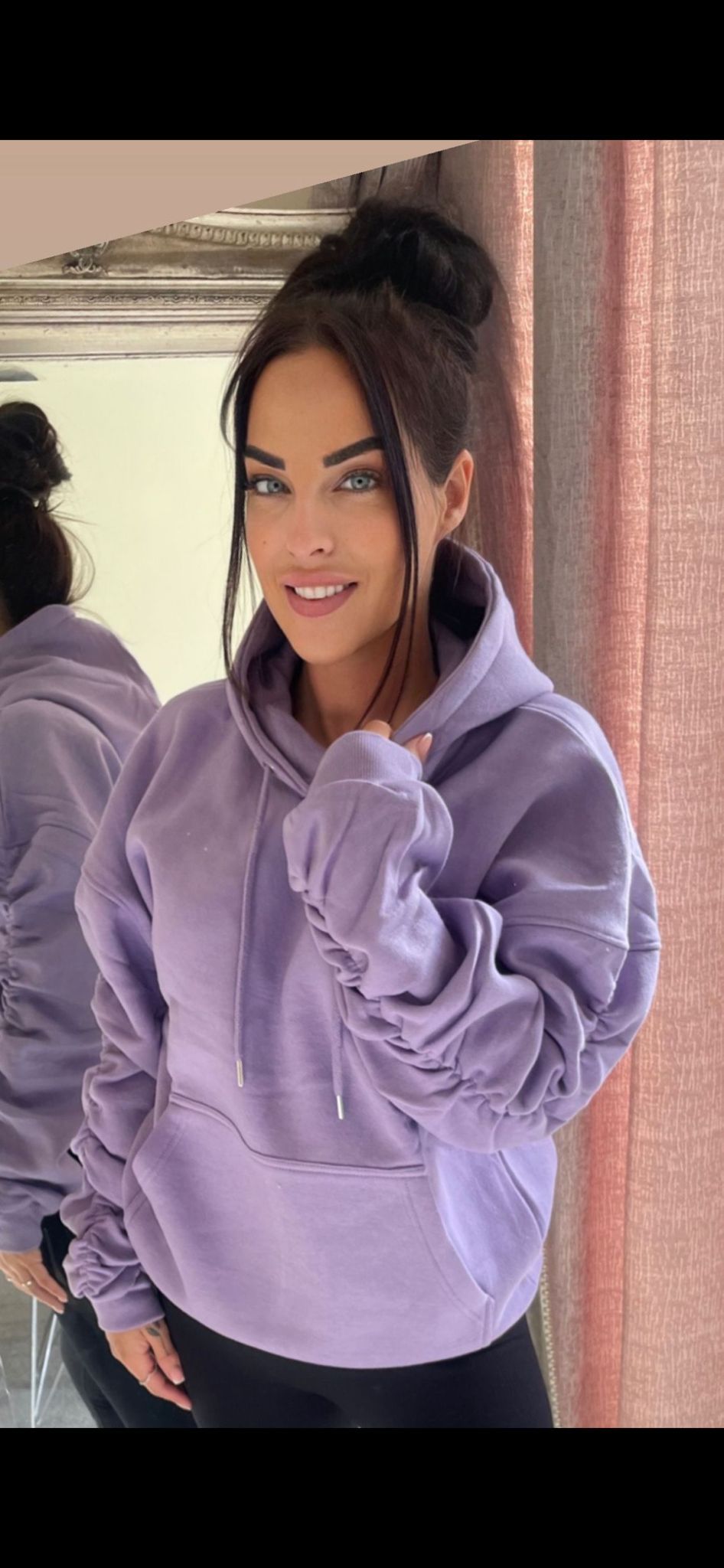 Our Georgie ruched sleeve hoodies (12 new colours)
