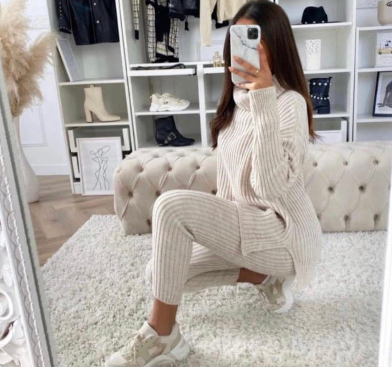 Our Ava chunky knit Loungewear (6 colours)