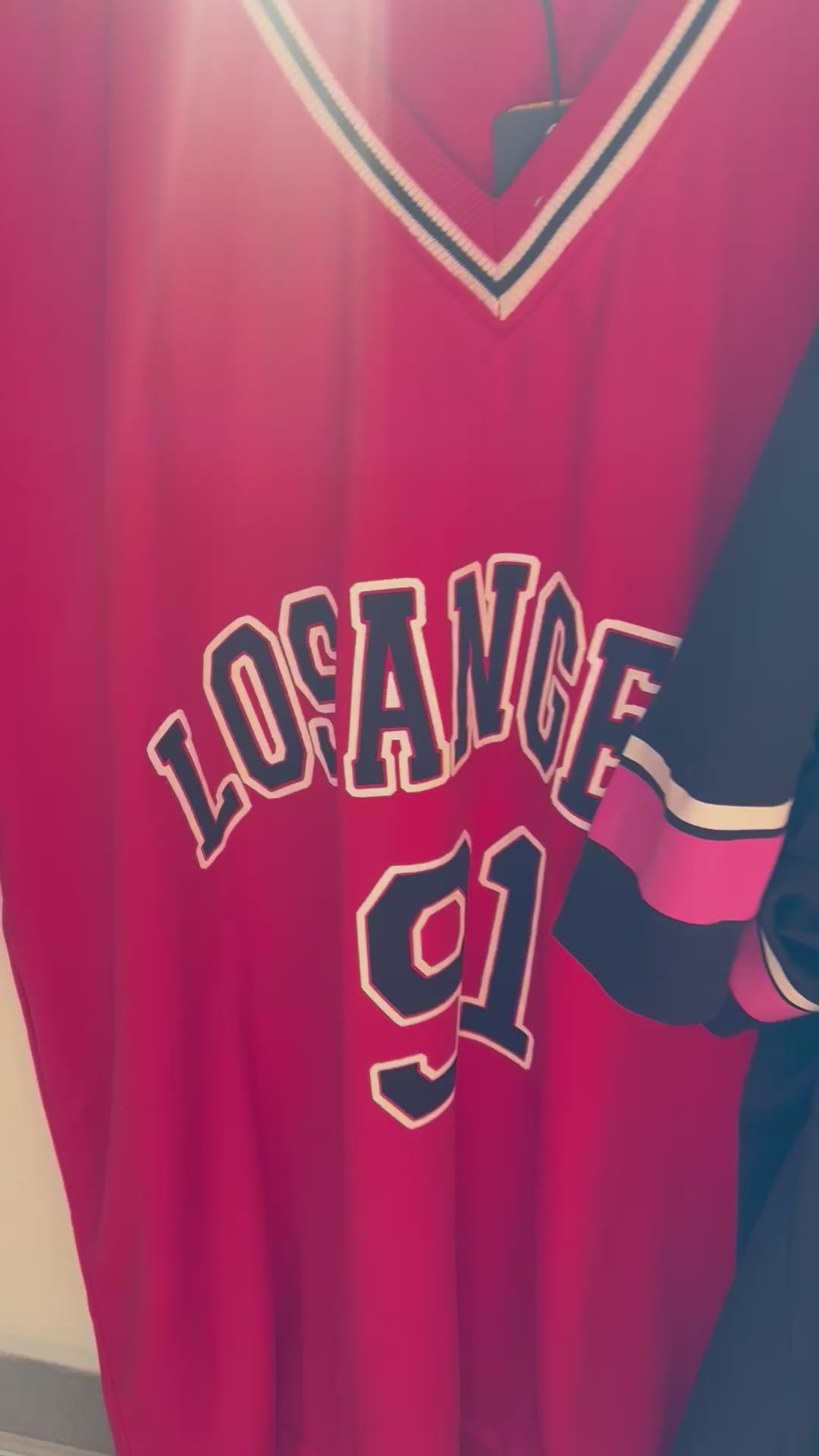 Ladies Woman’s oversized baseball tops (3 colours)