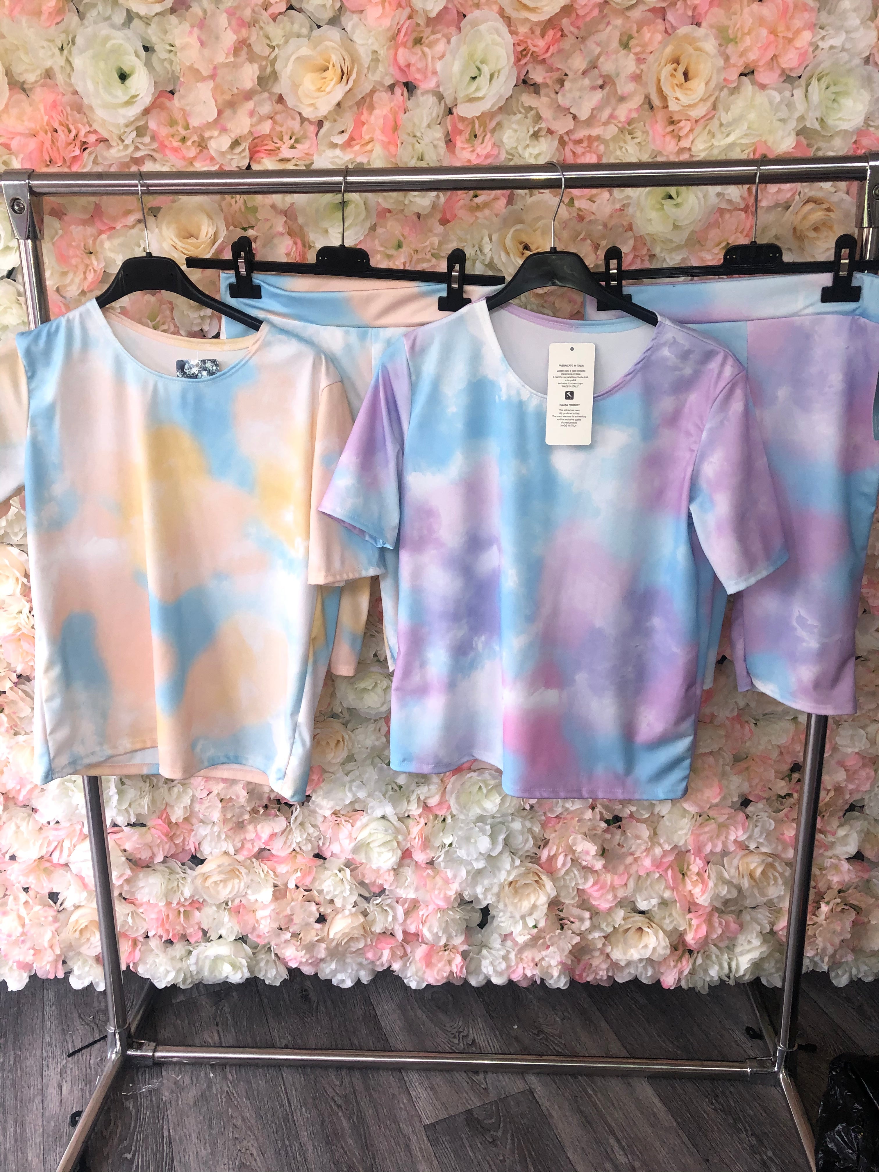 Our 'Dreamy' tie dye sets ( 2 colours)