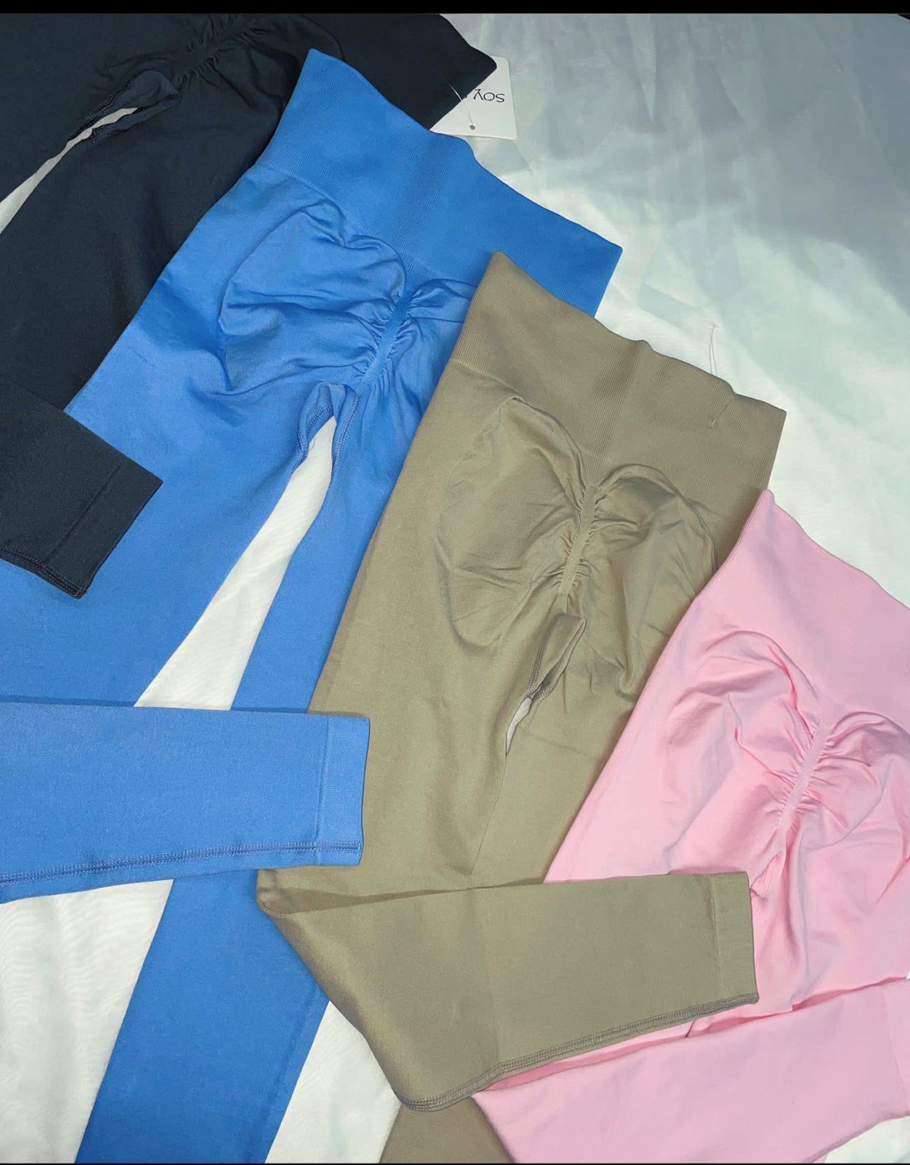Our ruched bum leggings (6 colours)
