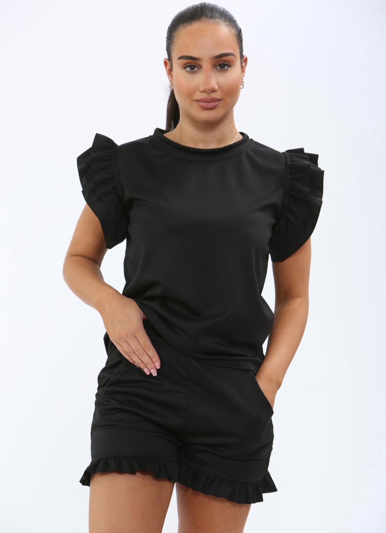 Our Clara Frill Shorts Sets (5 colours )