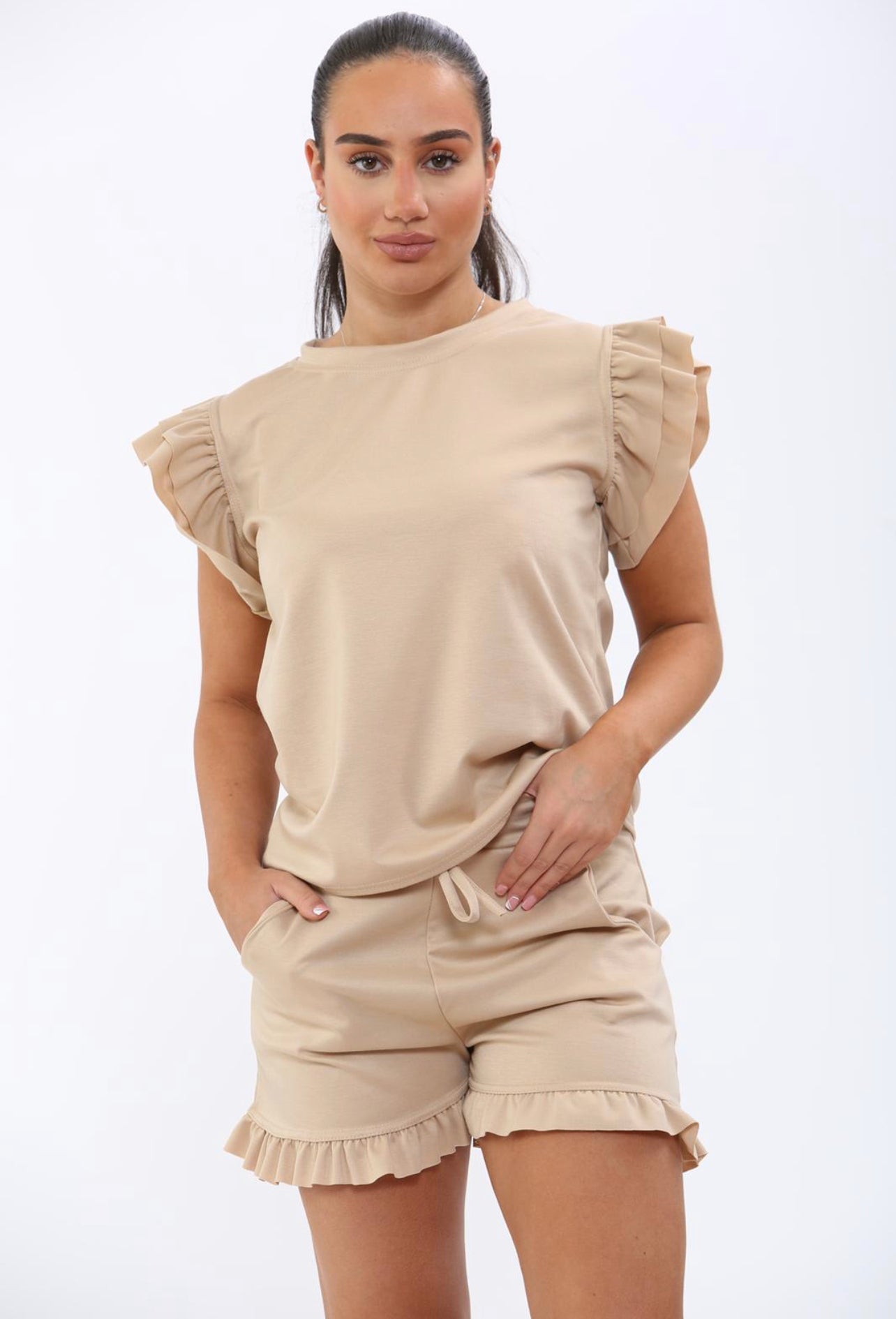 Our Clara Frill Shorts Sets (5 colours )