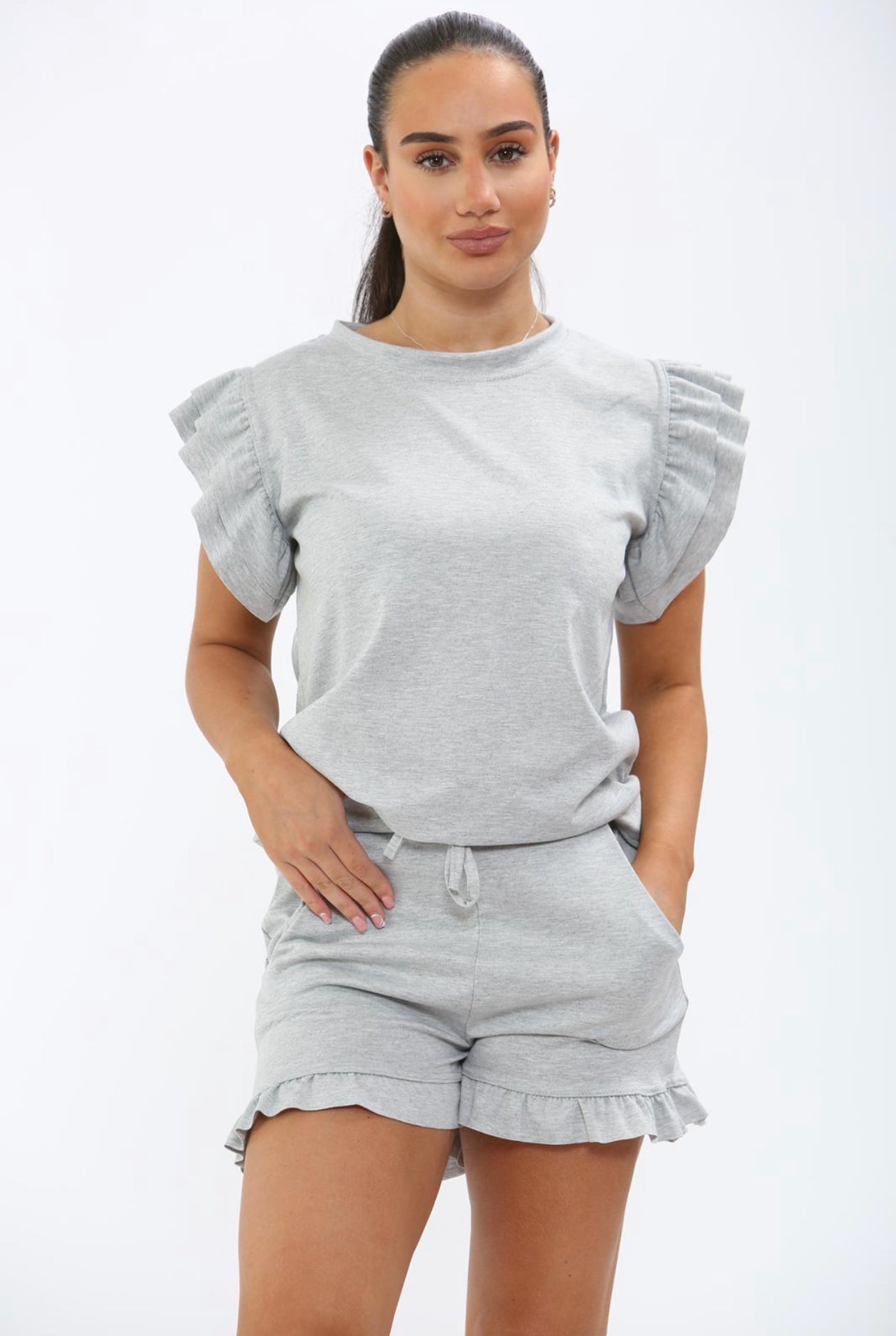 Our Clara Frill Shorts Sets (5 colours )