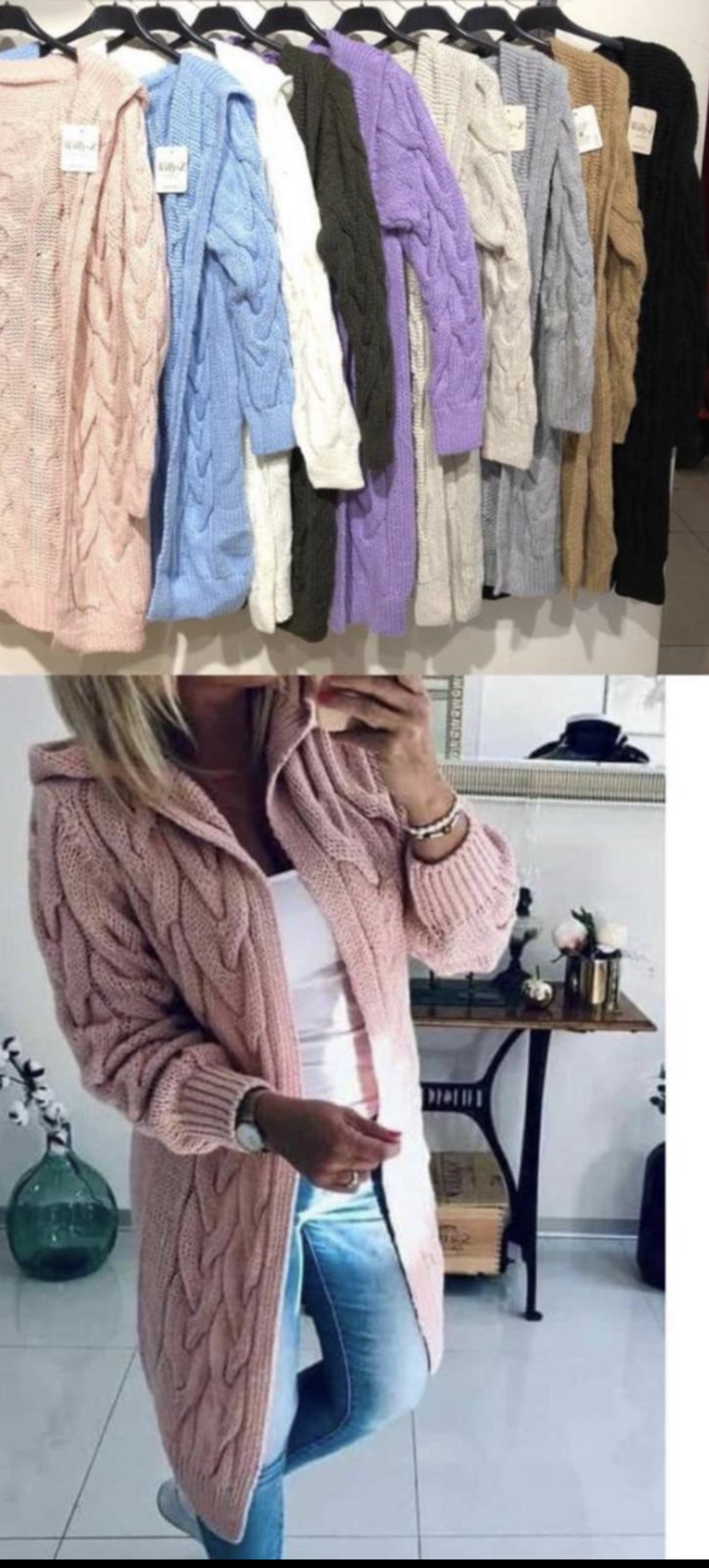 Our Tegan cardigans (10 colours available)