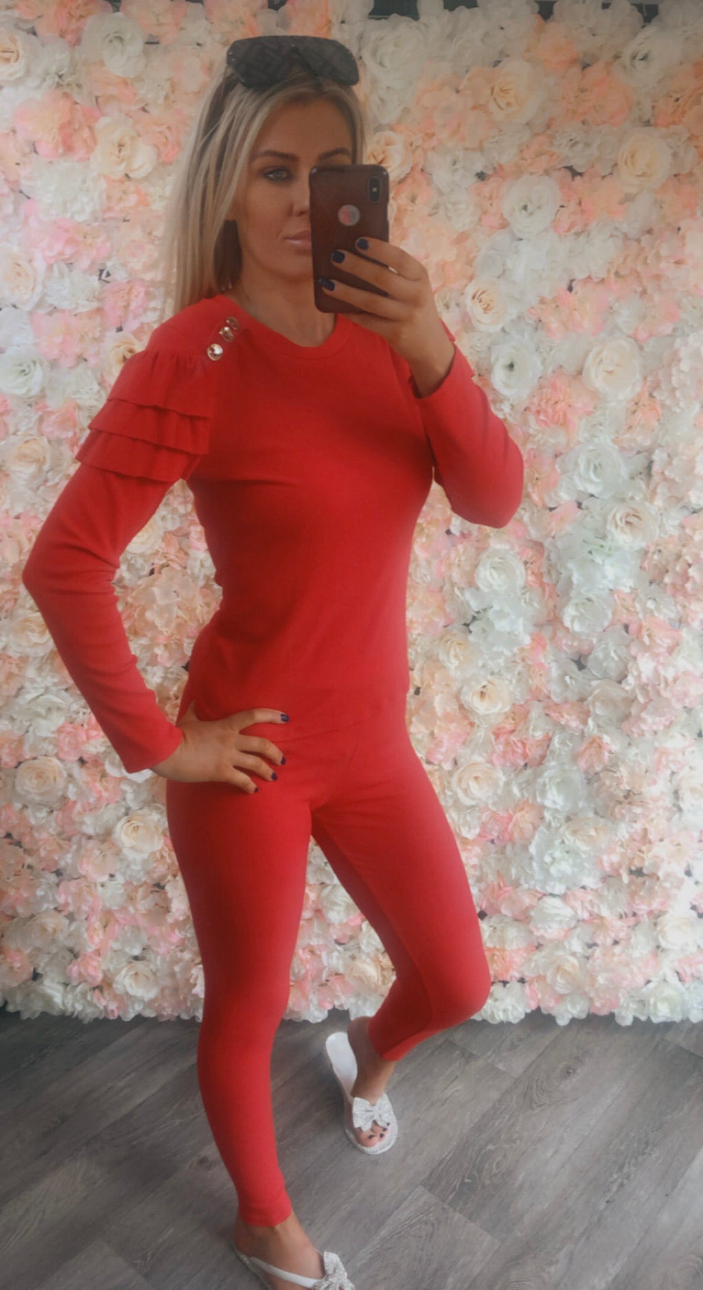 Our Talliah ruffle loungewear set (6 colours)