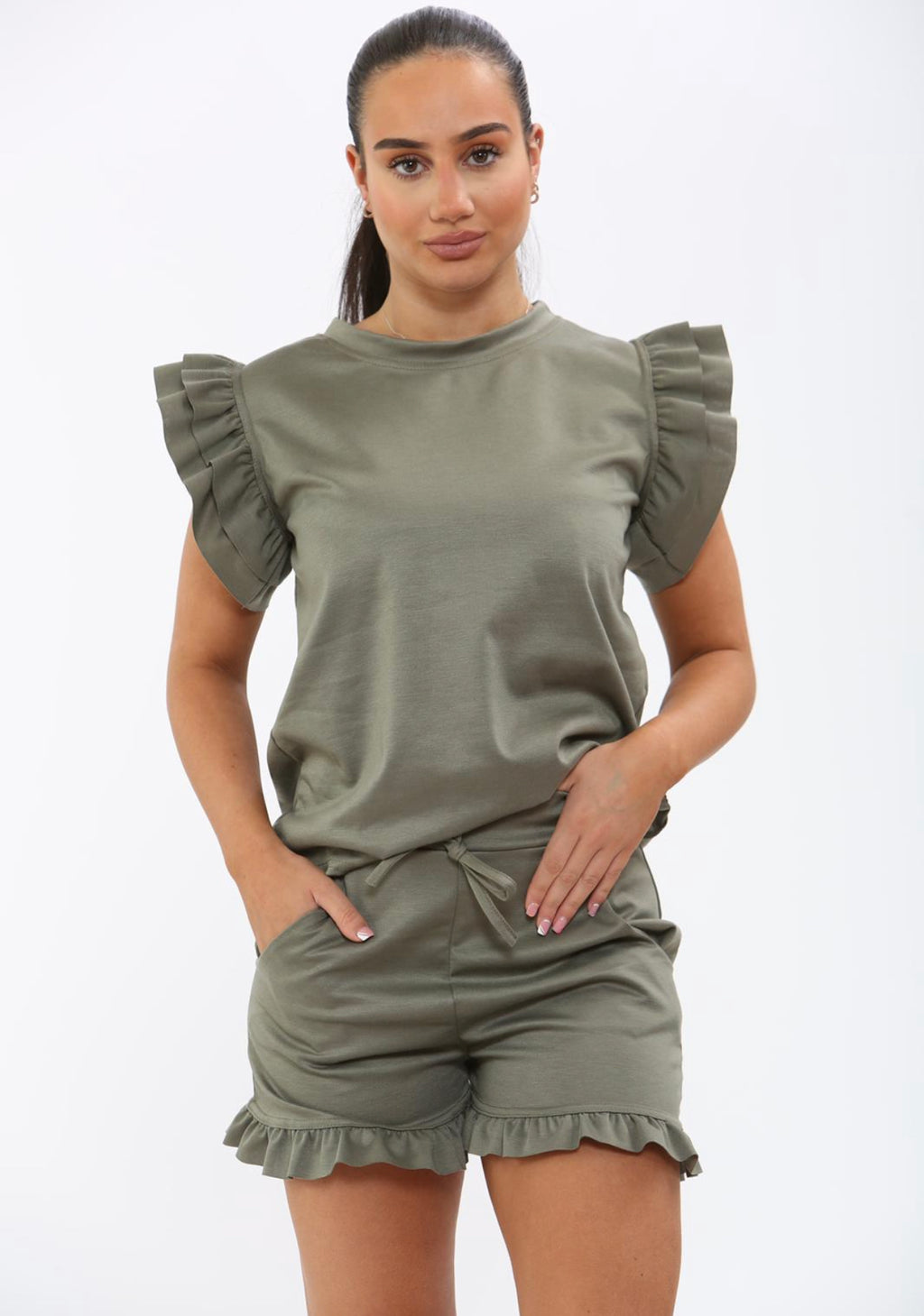 Our Clara Frill Shorts Sets (5 colours )