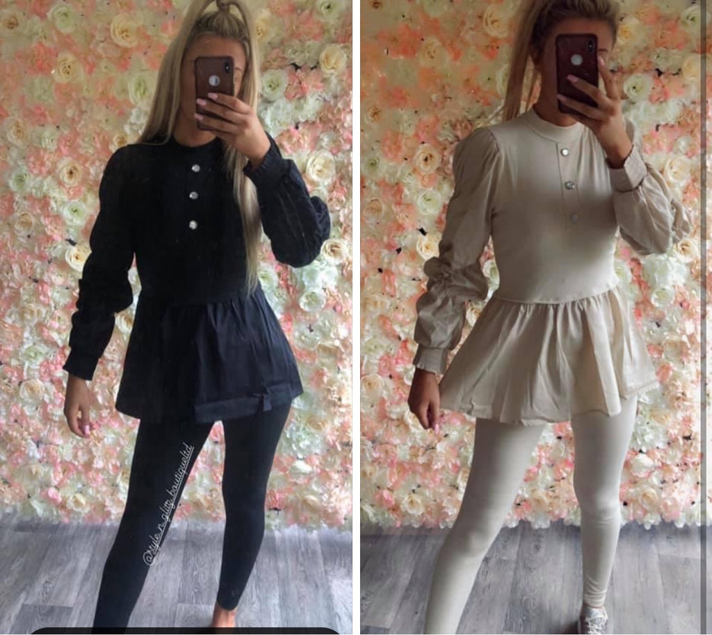 Our new cara ruffle loungewear sets (6 colours)