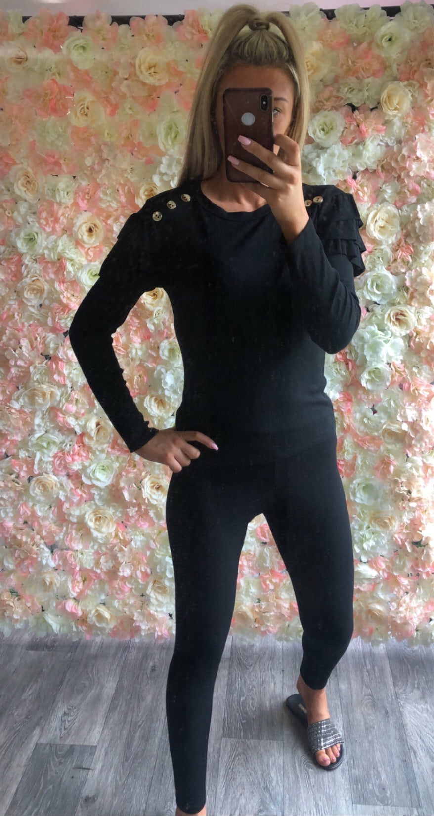Our Talliah ruffle loungewear set (6 colours)