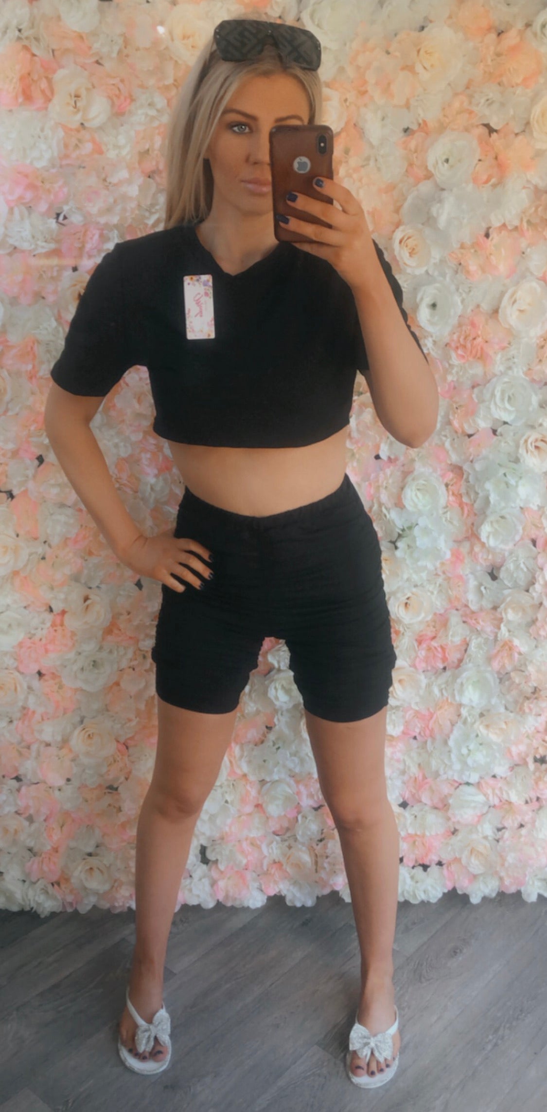 The ‘Rihanna ’ ruched sets (3 colours)